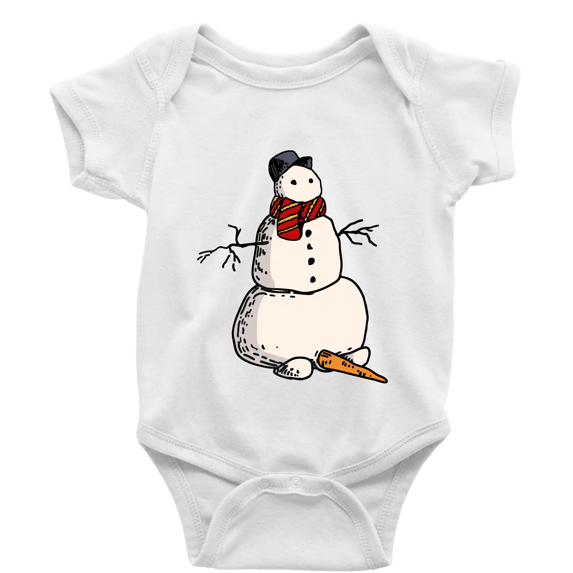 Sněhulák se spadlým nosem