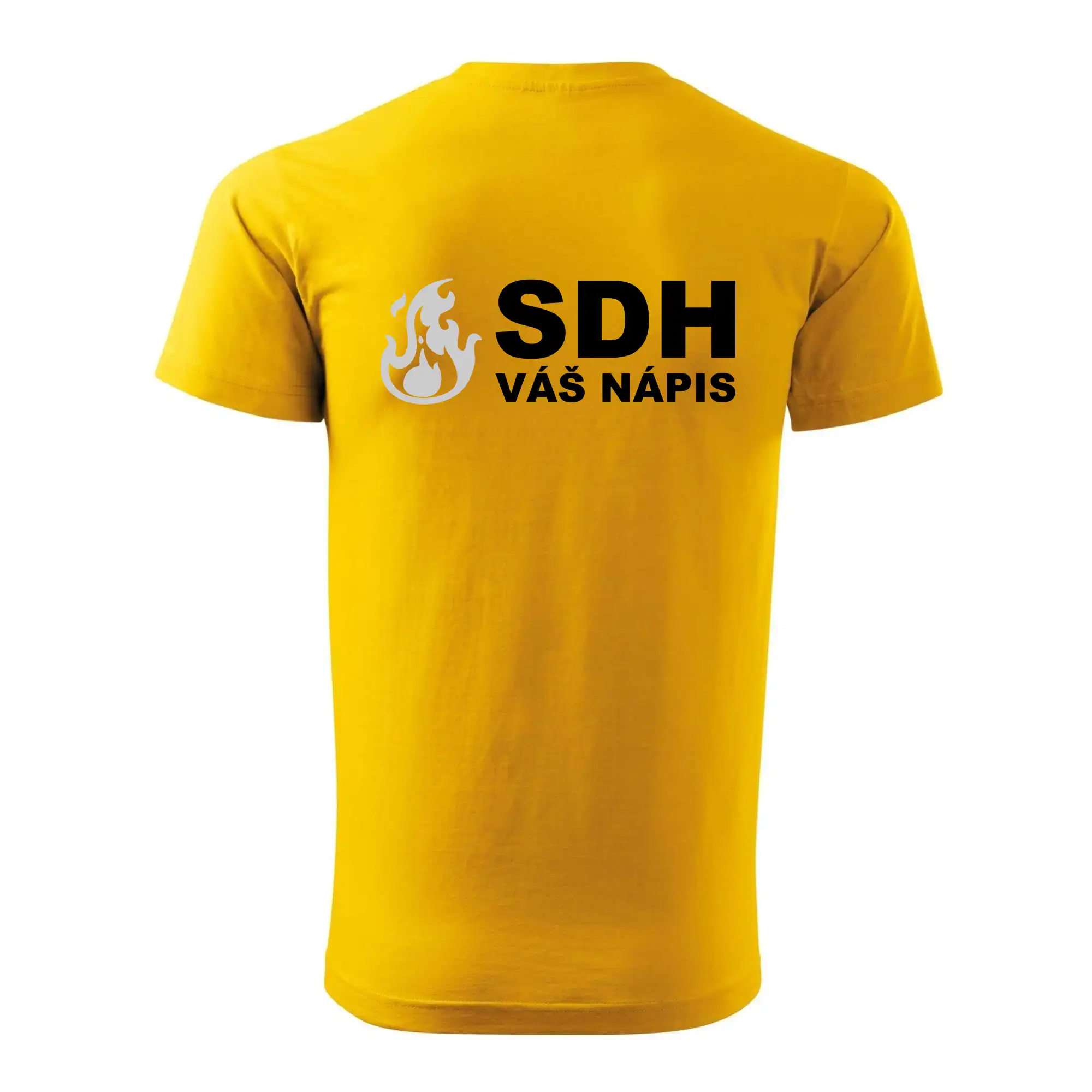 SDH REFLEXNÍ nápis (oheň, firesport, název sboru - vlastní nápis)