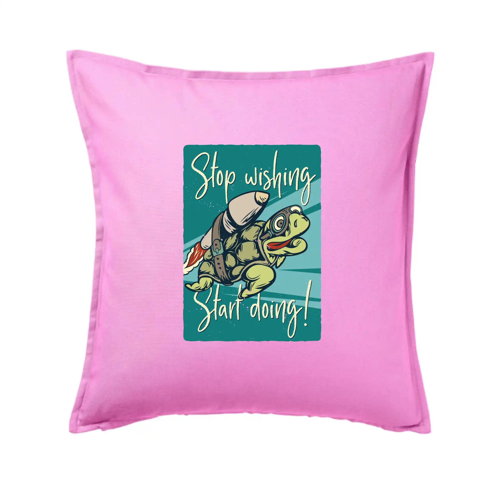 Stop wishing start doing želva