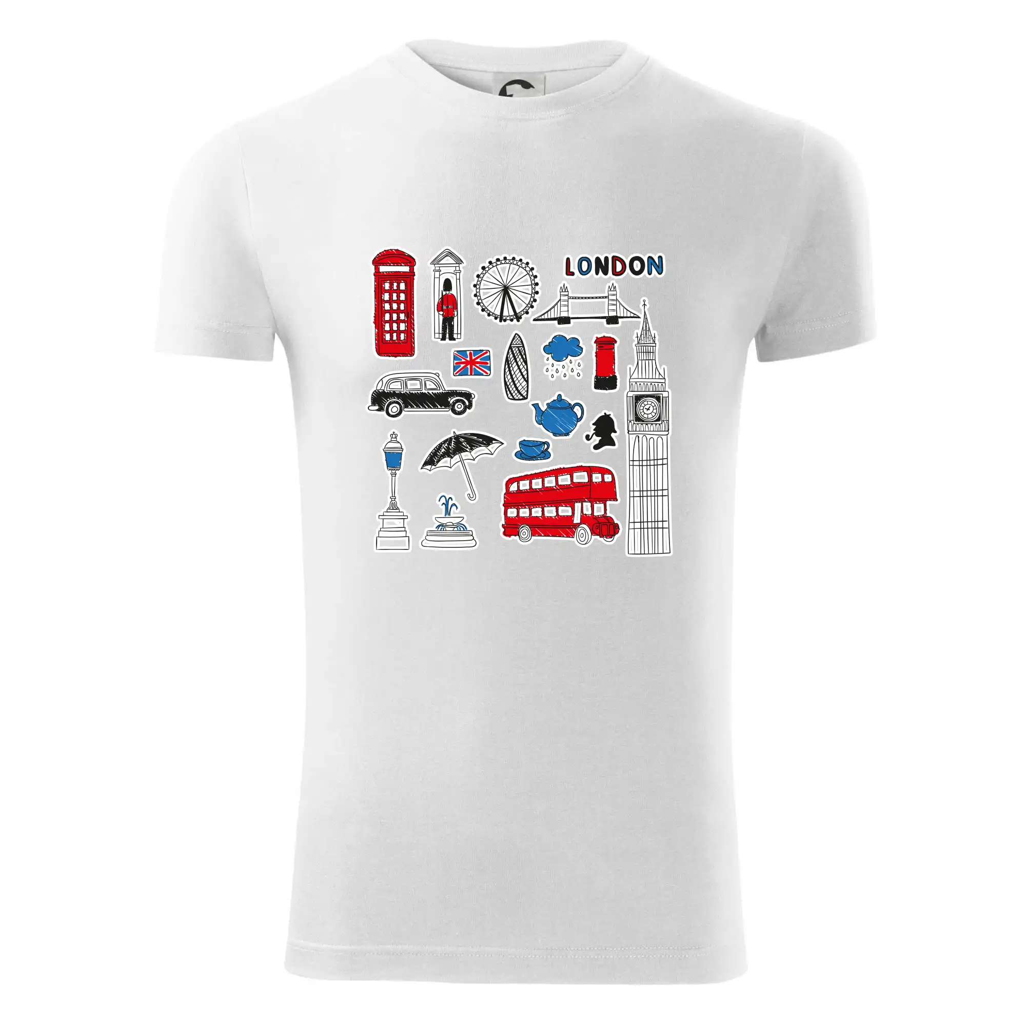 Velká Británie - kreslené ikonky