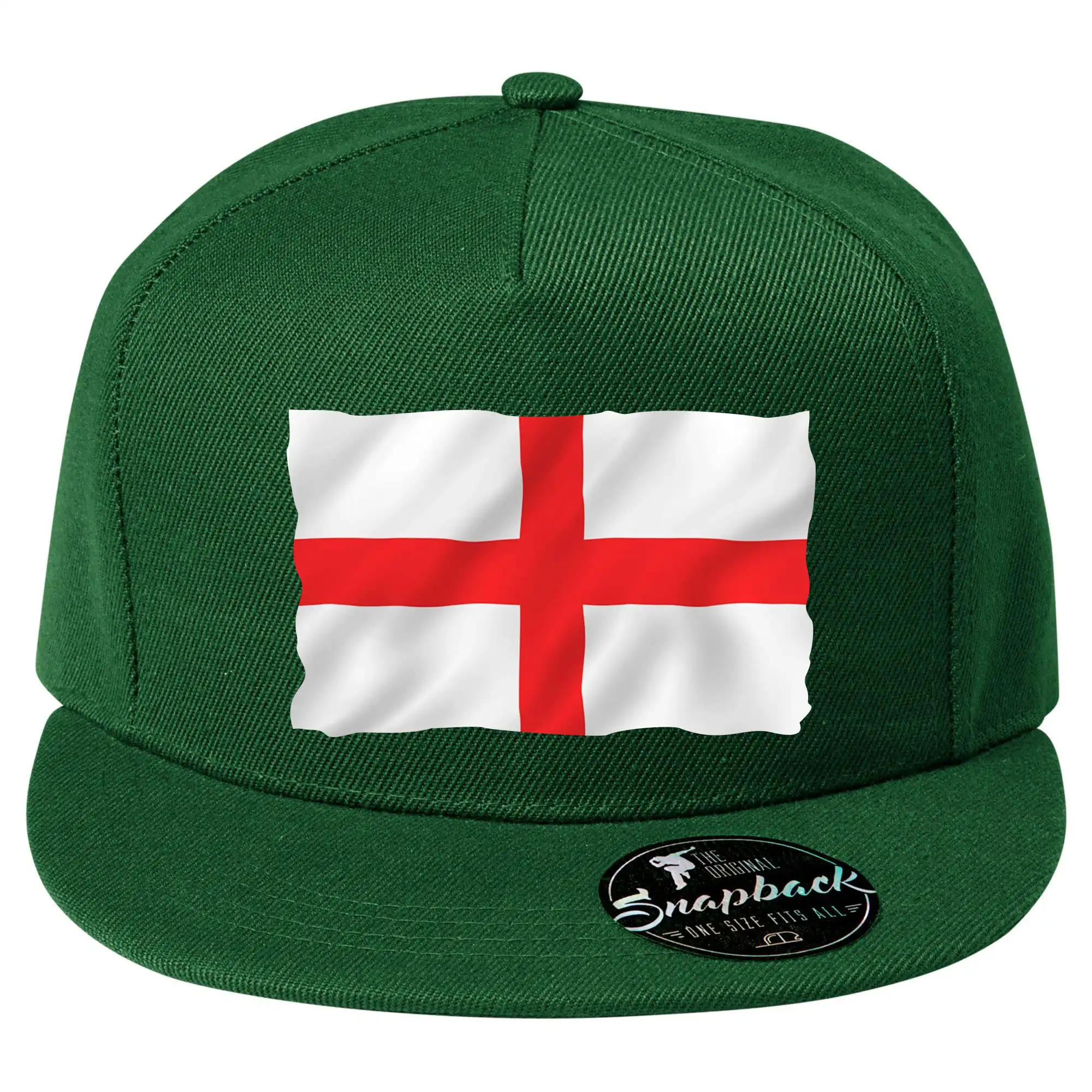 Anglická vlajka vlající