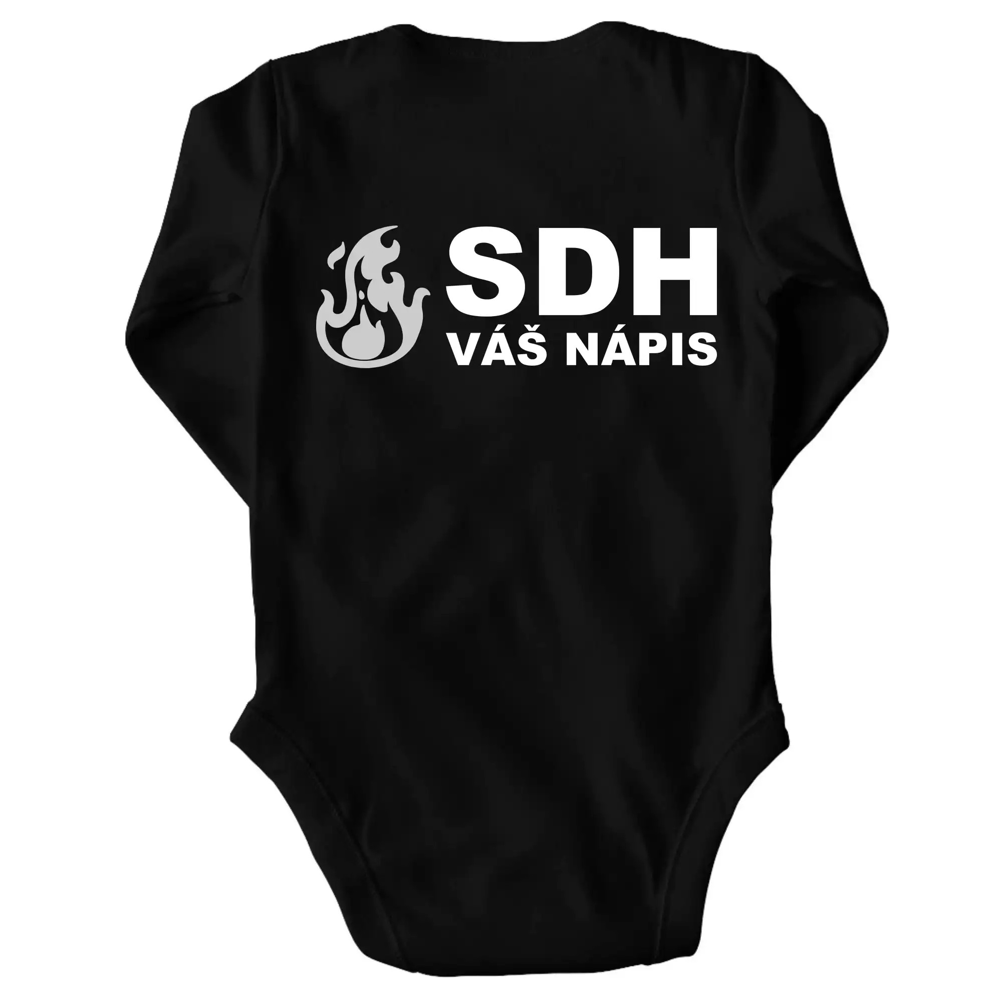 SDH REFLEXNÍ nápis (oheň, firesport, název sboru - vlastní nápis)
