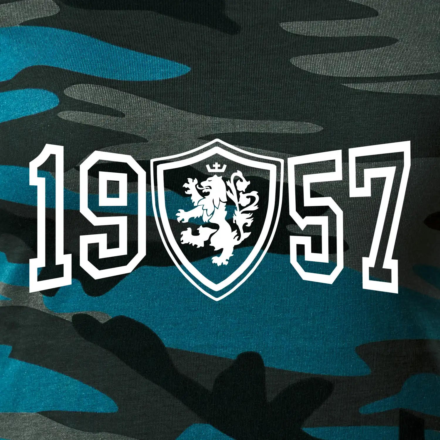 Narozeninový motiv - znak - 1957