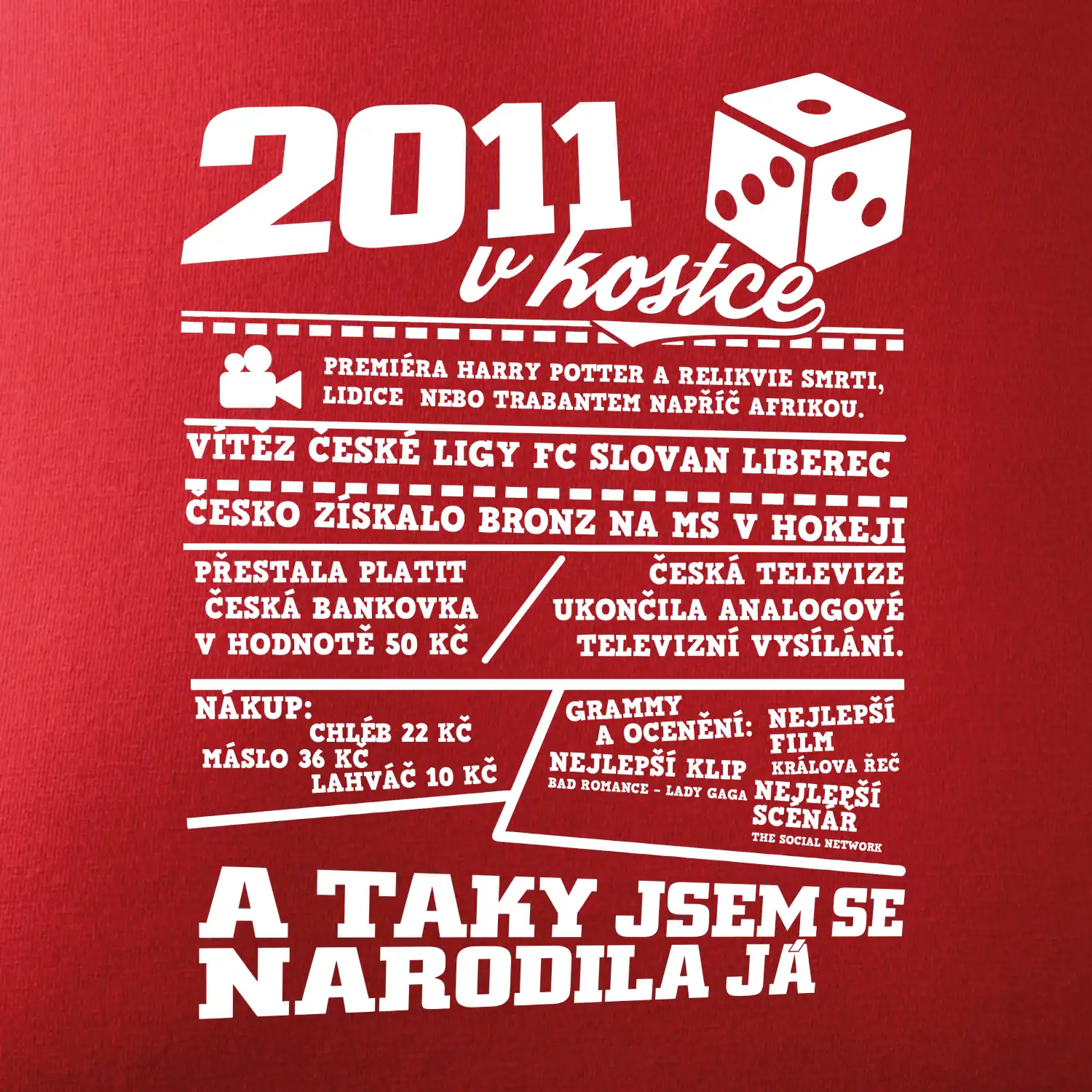 2011 v kostce