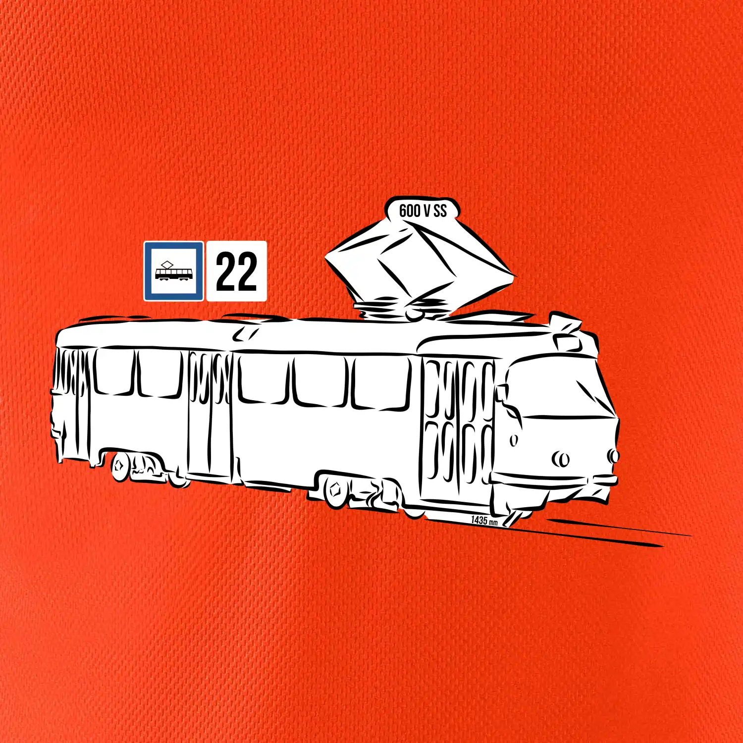 Tramvaj číslo 22