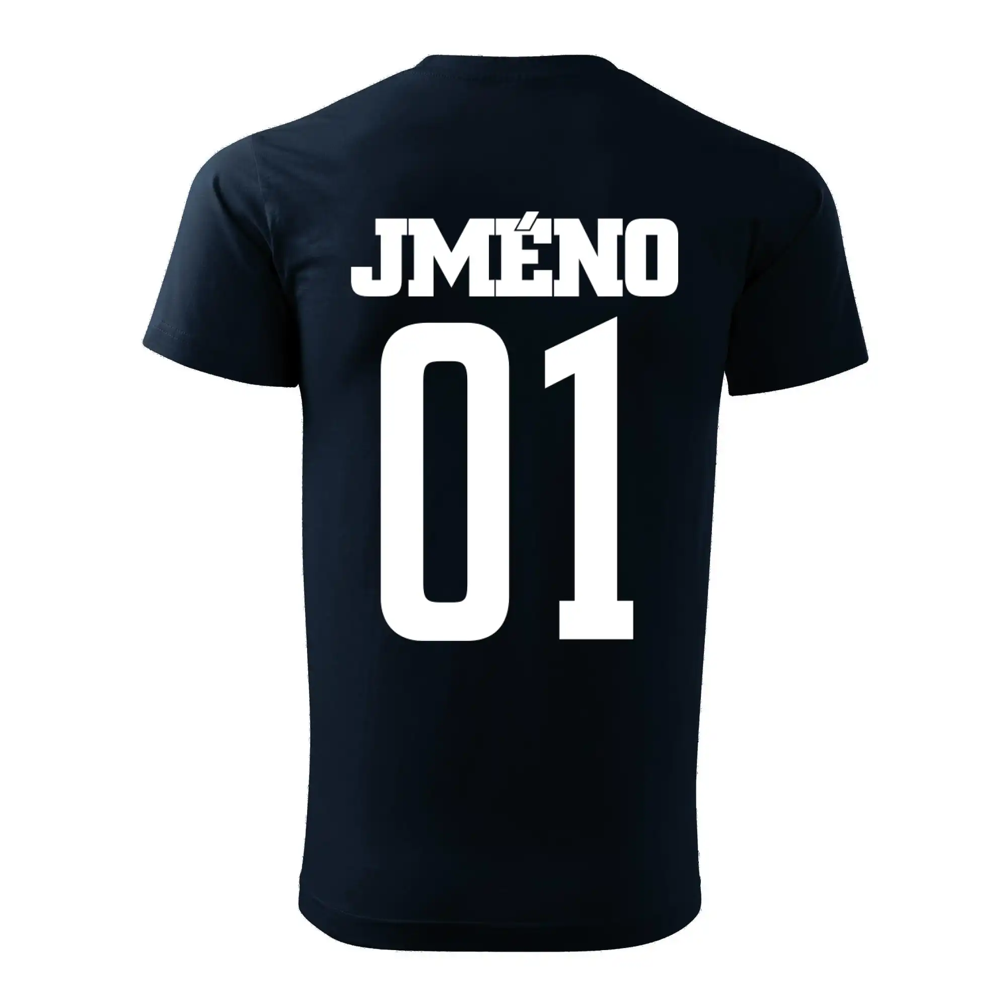 Fotbalový dres - vlastní jméno a číslo