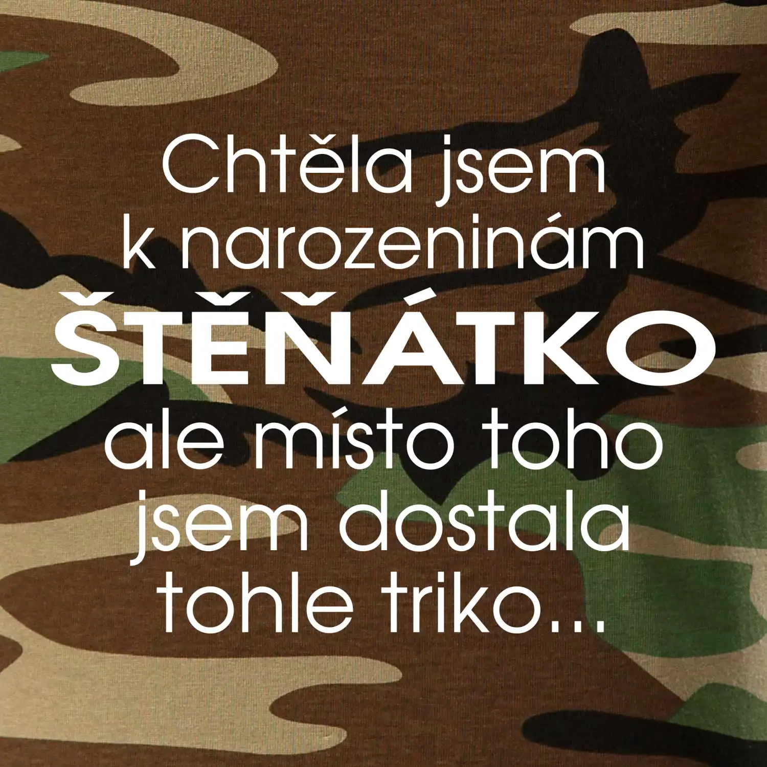 Chtěla jsem dostat k narozeninám štěňátko