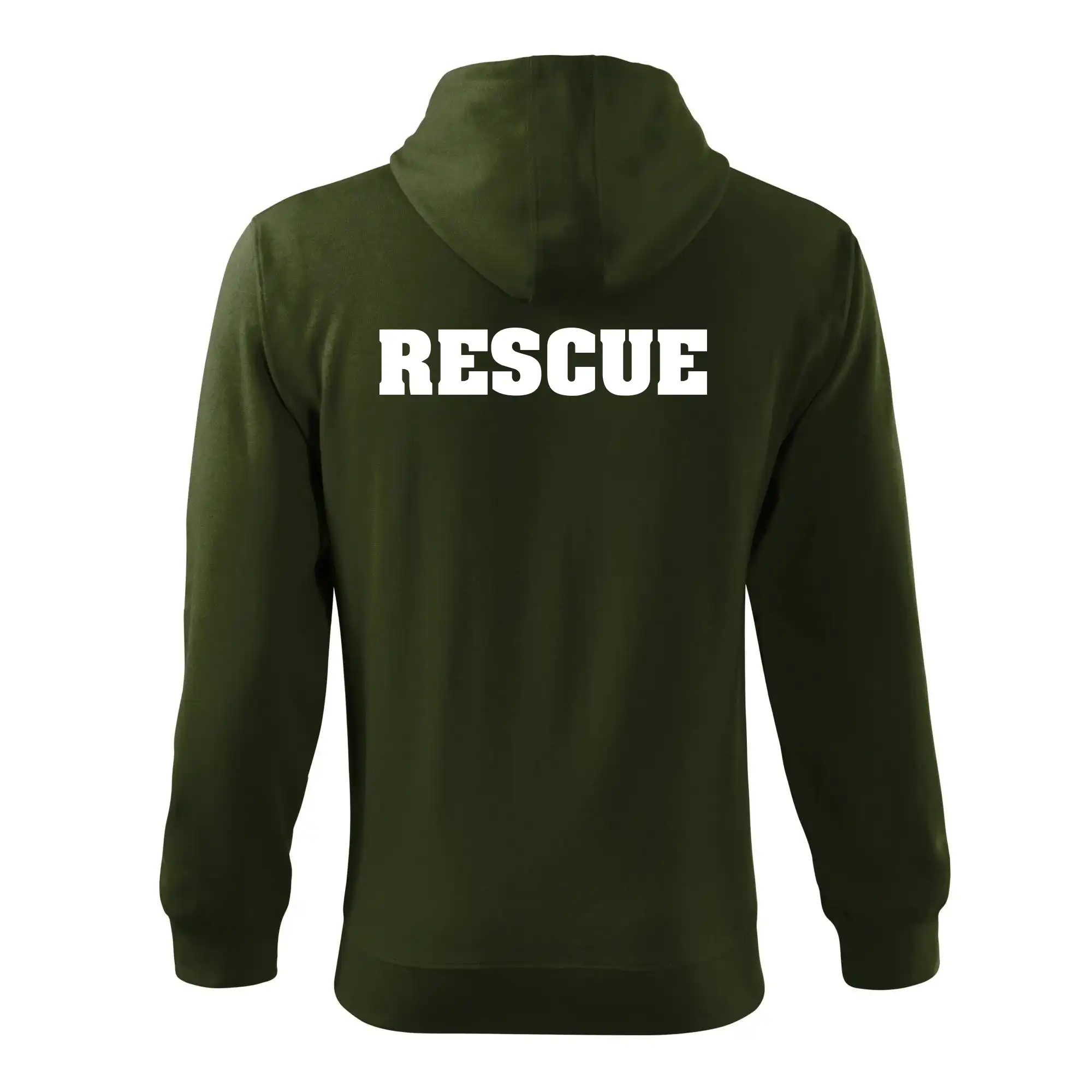 Rescue - Hvězda na prsu +  nápis na zádech