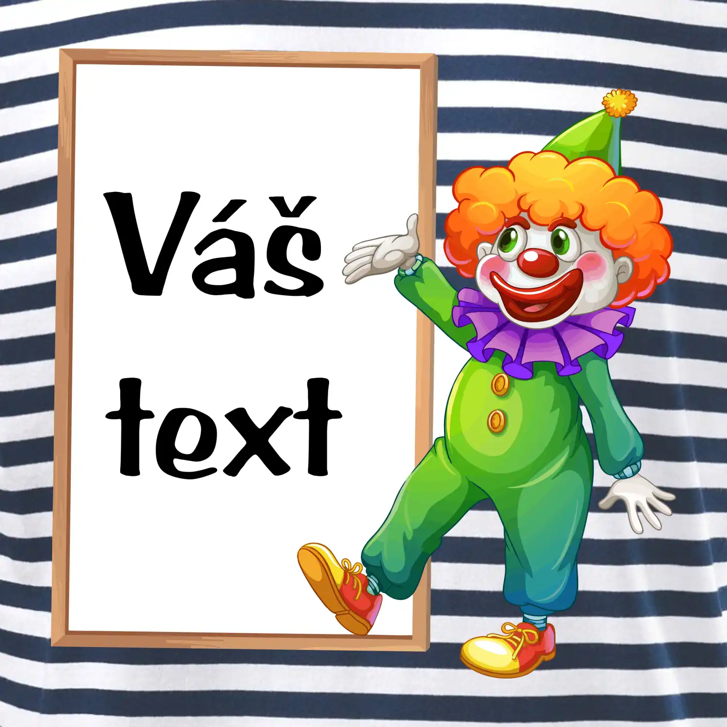 Klaun - Váš text