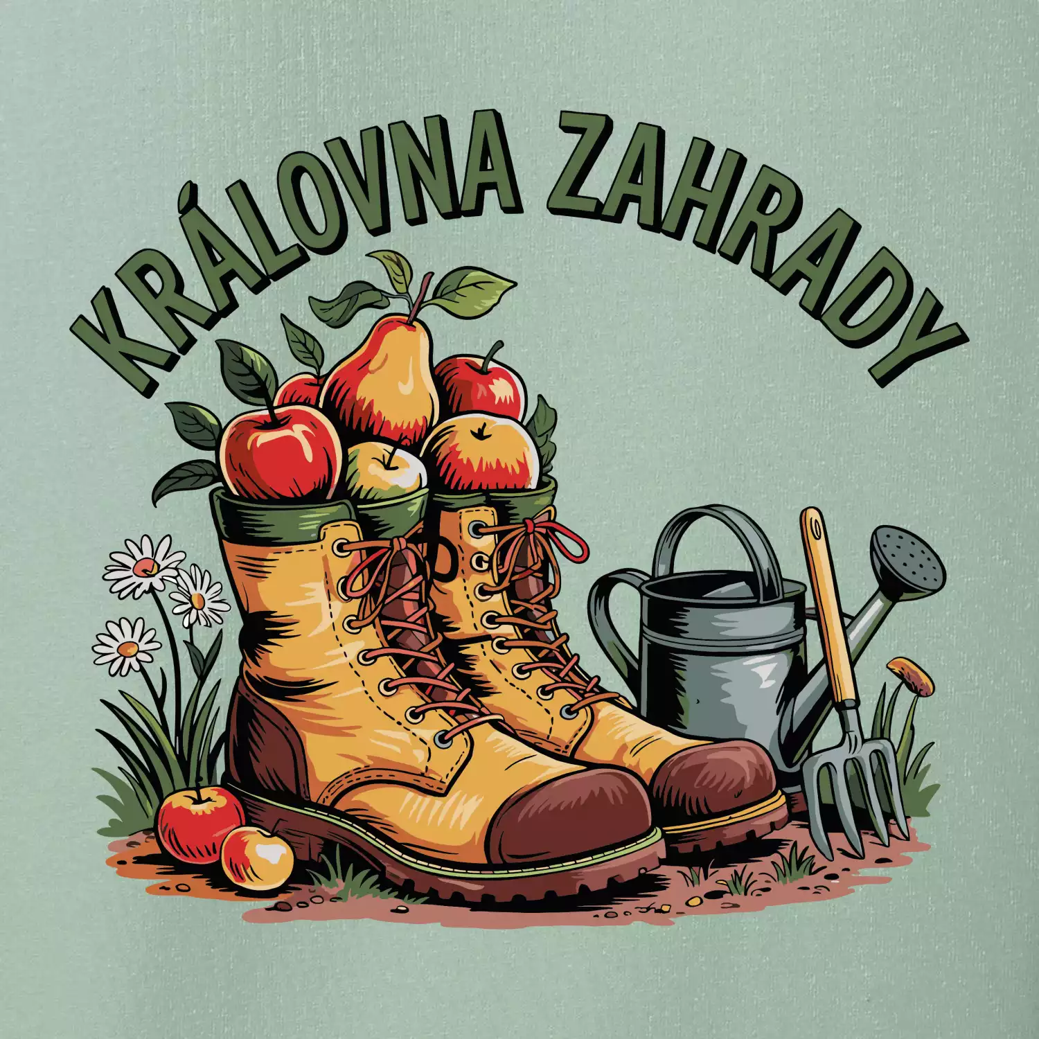 Královna zahrady - boty