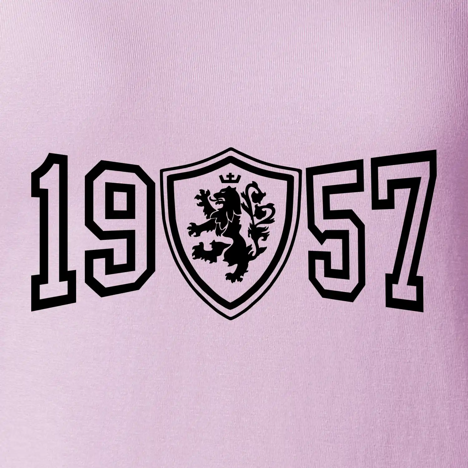 Narozeninový motiv - znak - 1957