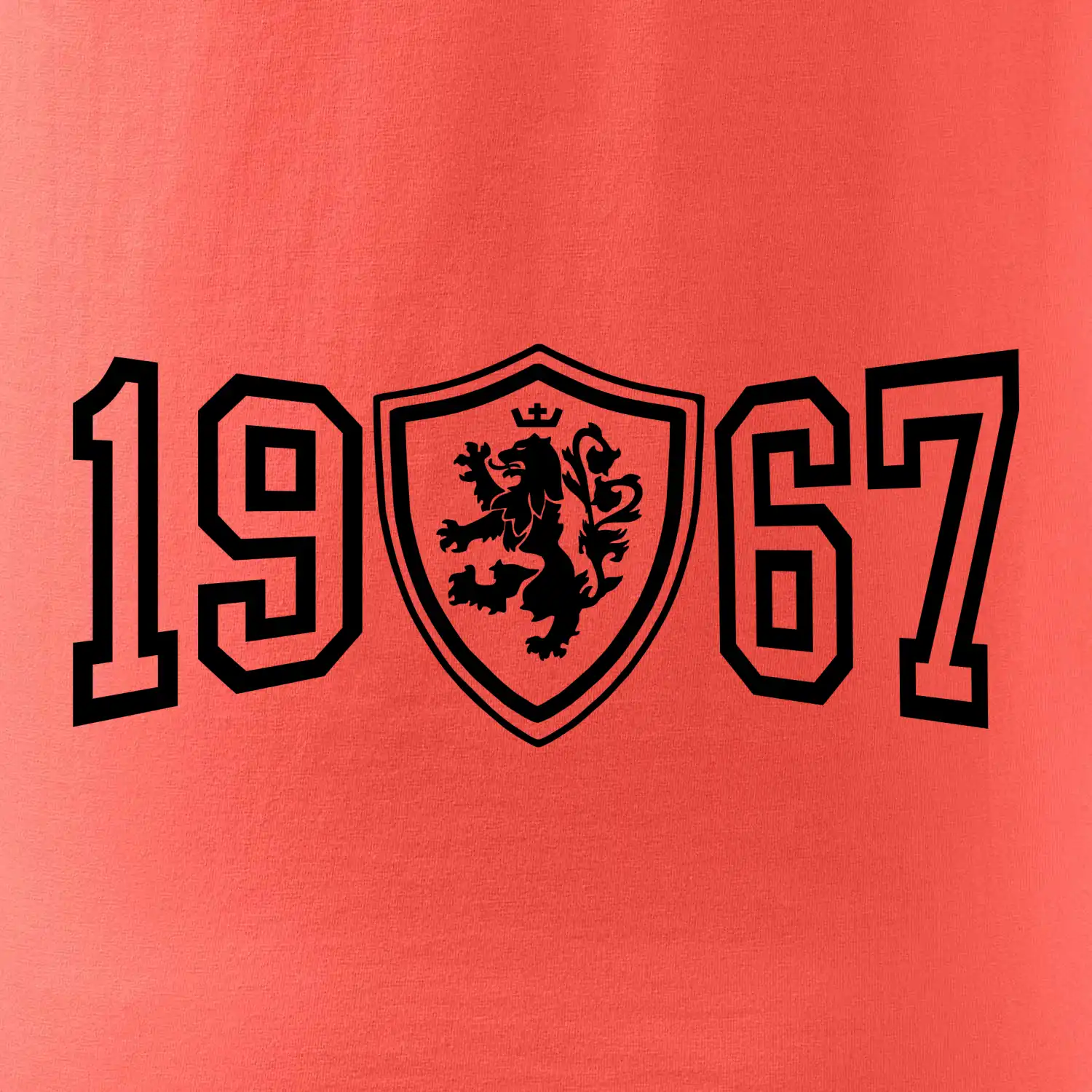 Narozeninový motiv - znak - 1967