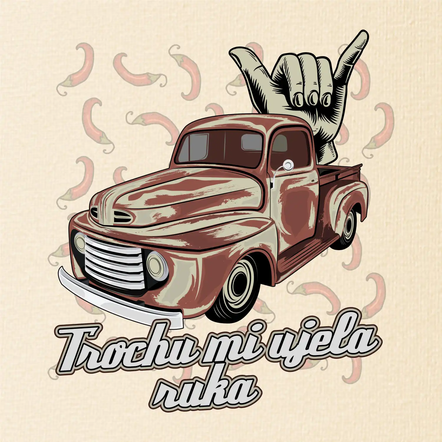 Trochu mi ujela ruka