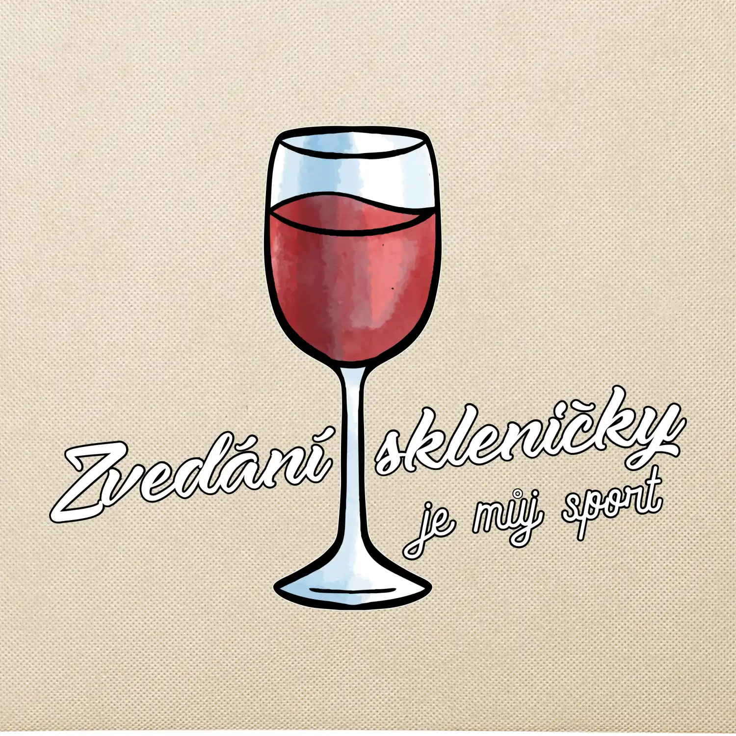 Zvedání skleničky je můj sport