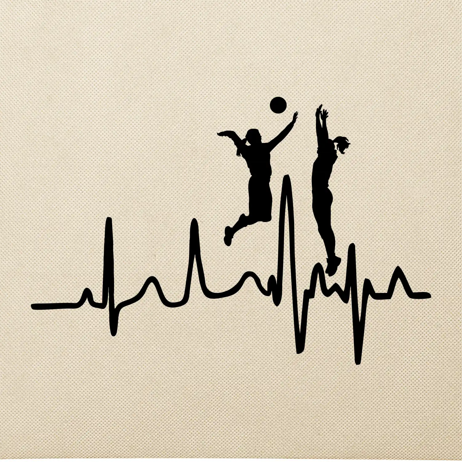 EKG volejbalistky