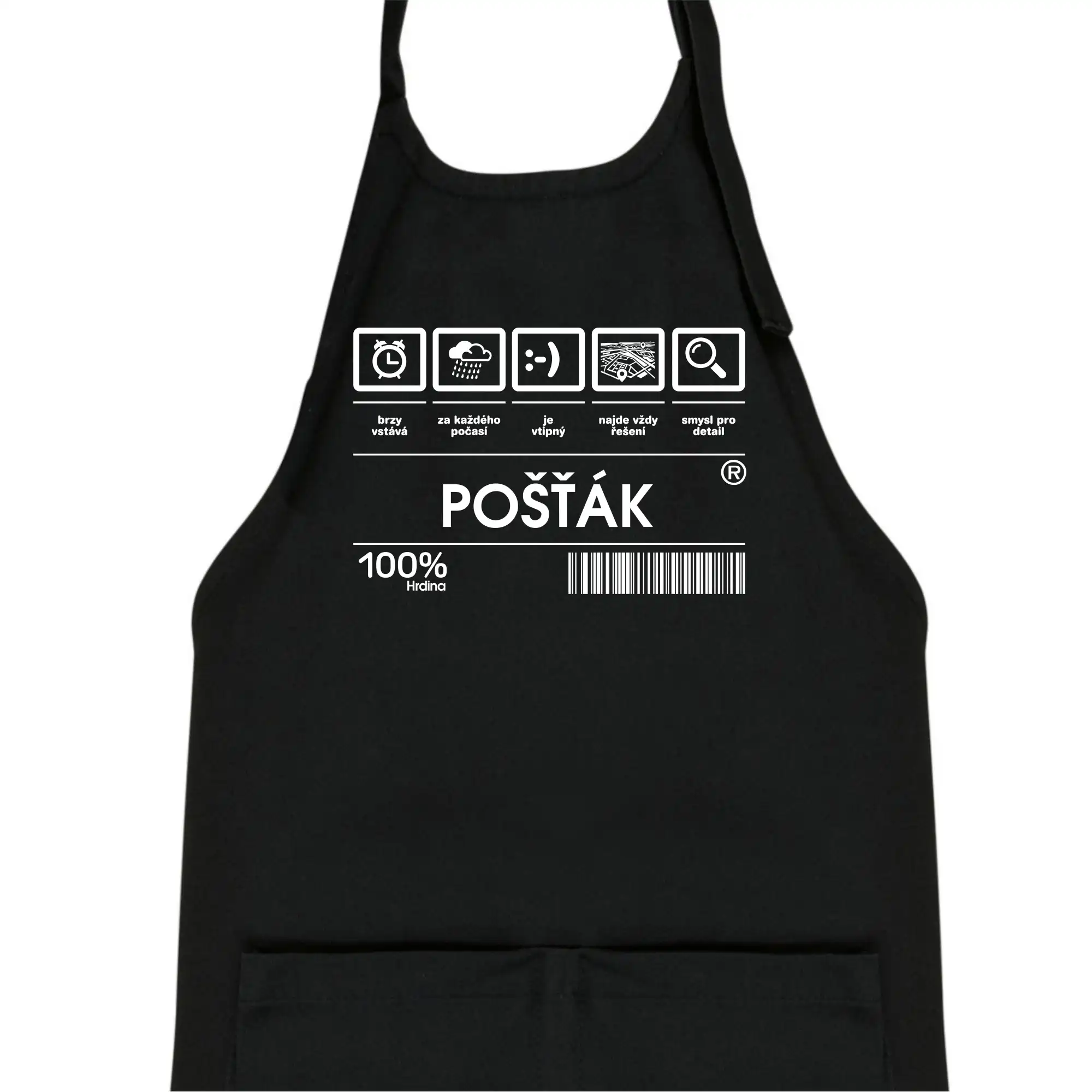 Čárový kód pošťák