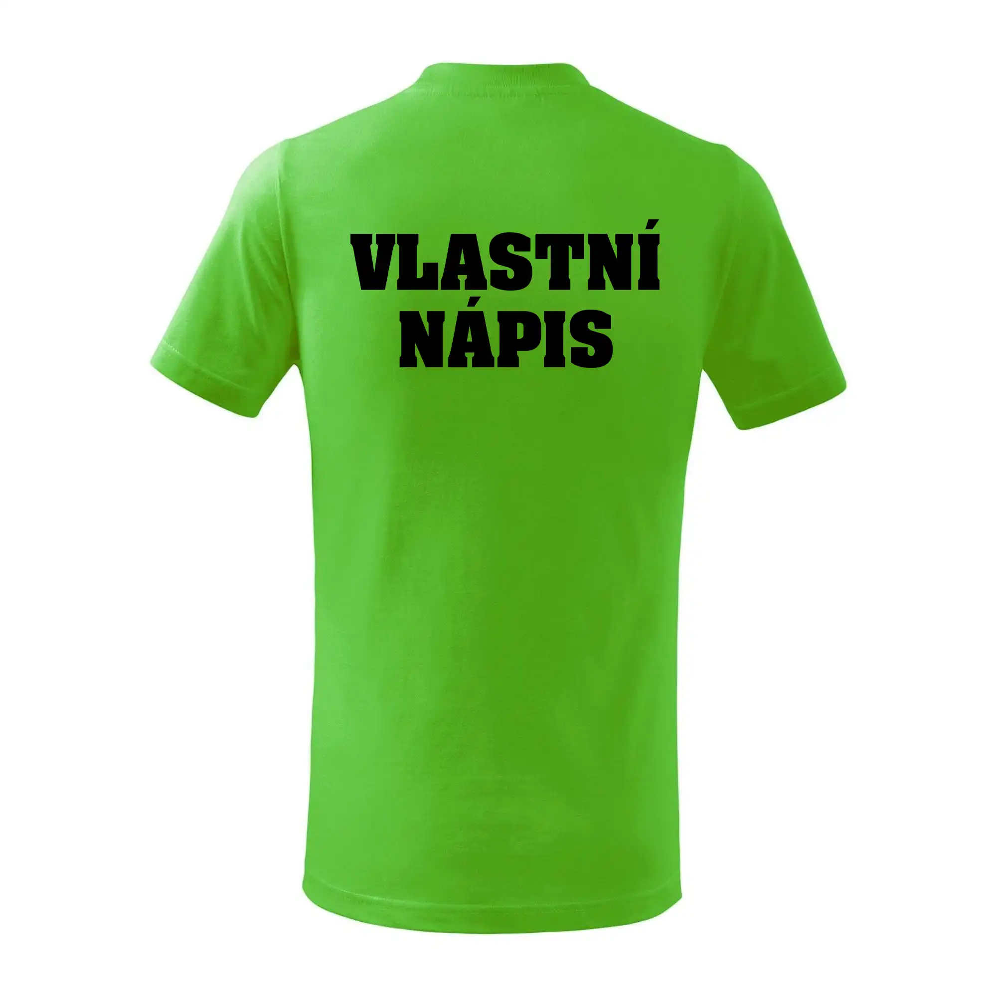 Hvězda života - vlastní nápis vpředu a vzadu