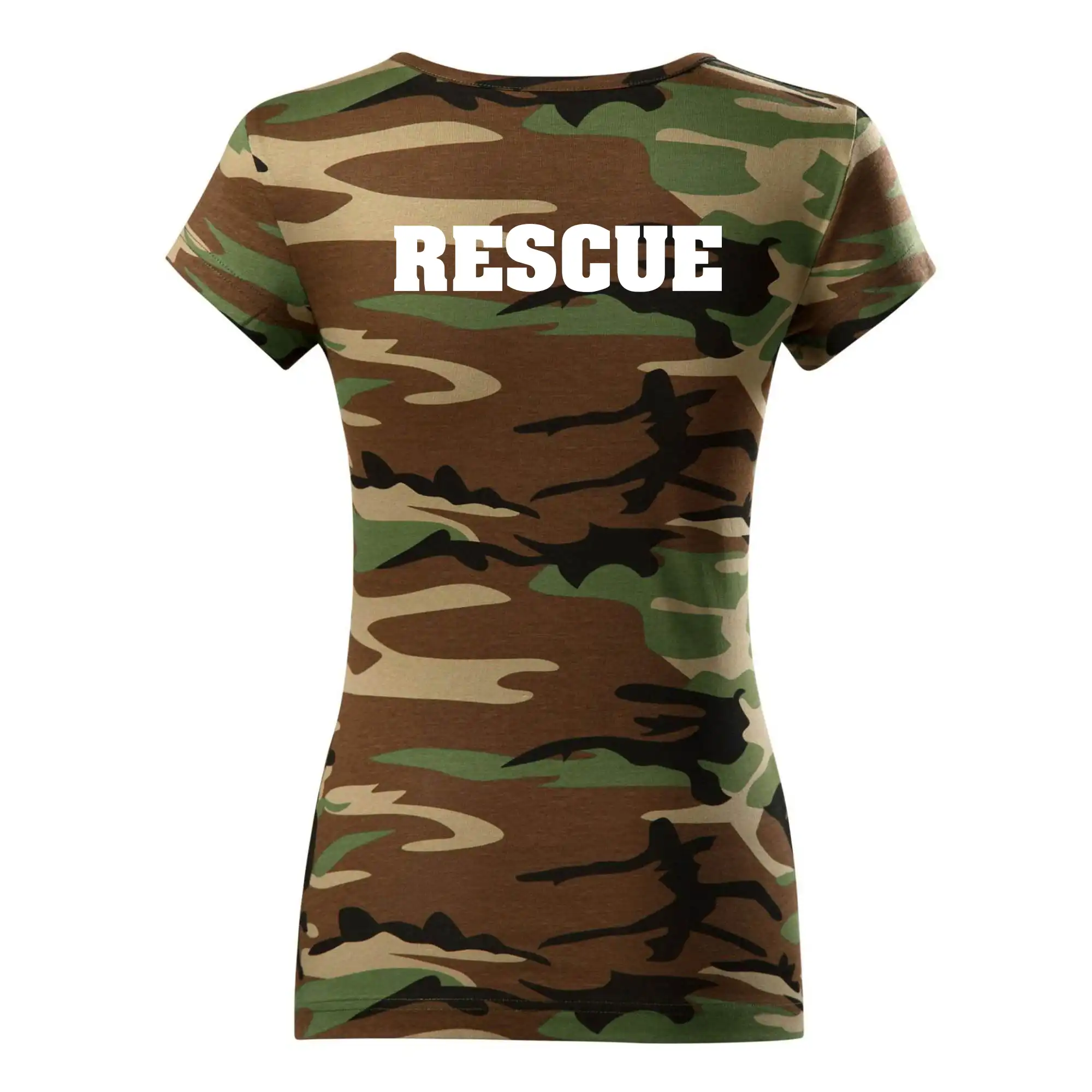 Rescue - Hvězda na prsu +  nápis na zádech