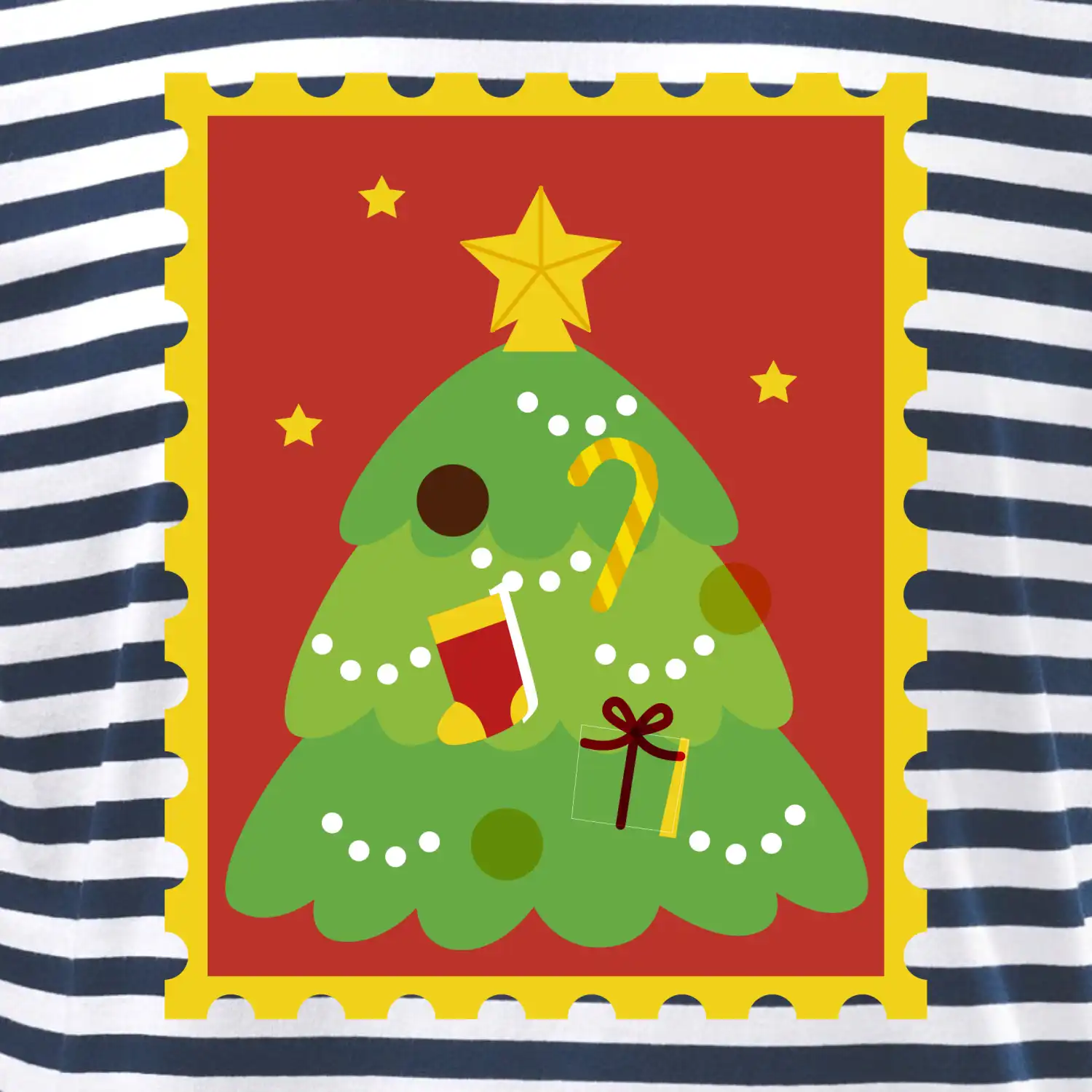 Rodinná vánoční trička - známky