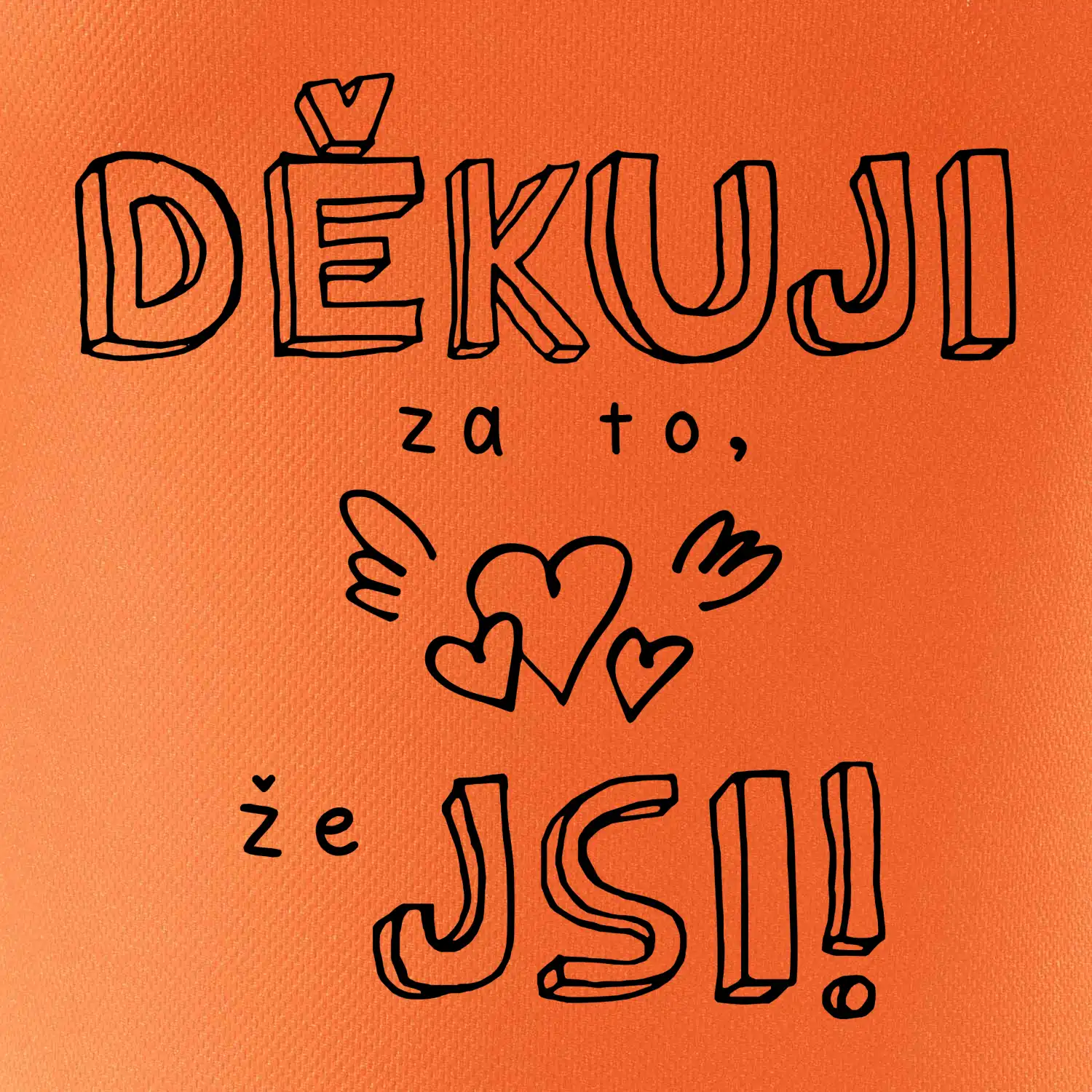 Děkuji za to, že jsi