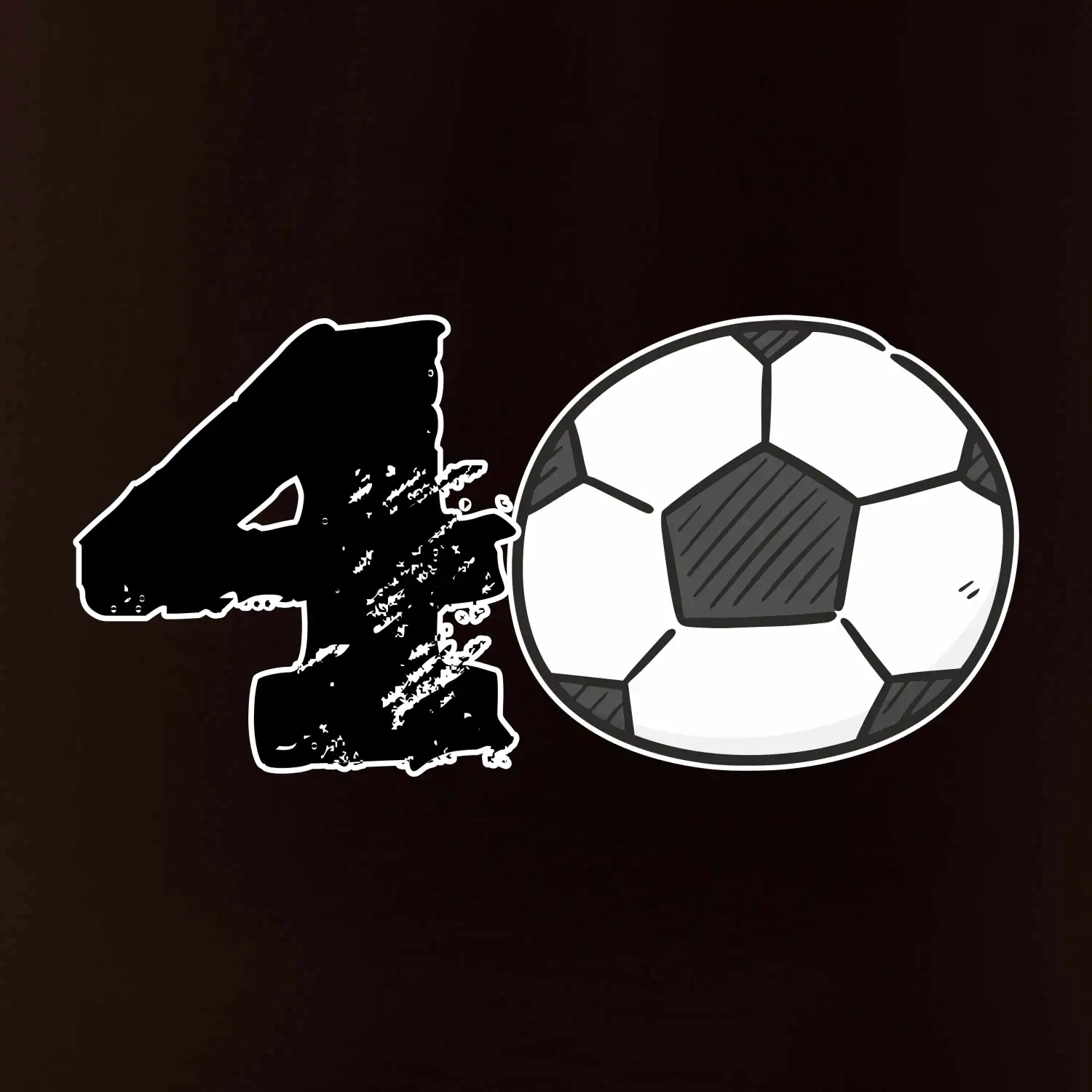 Fotbal kulaté narozeniny 40