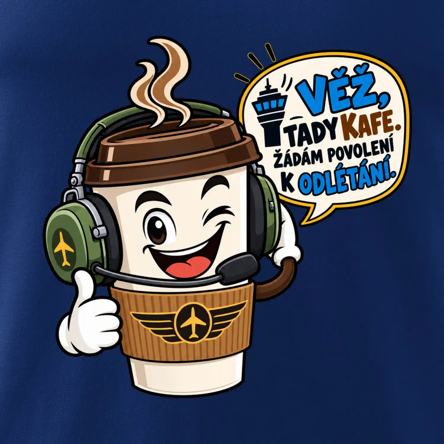 Věž tady kafe
