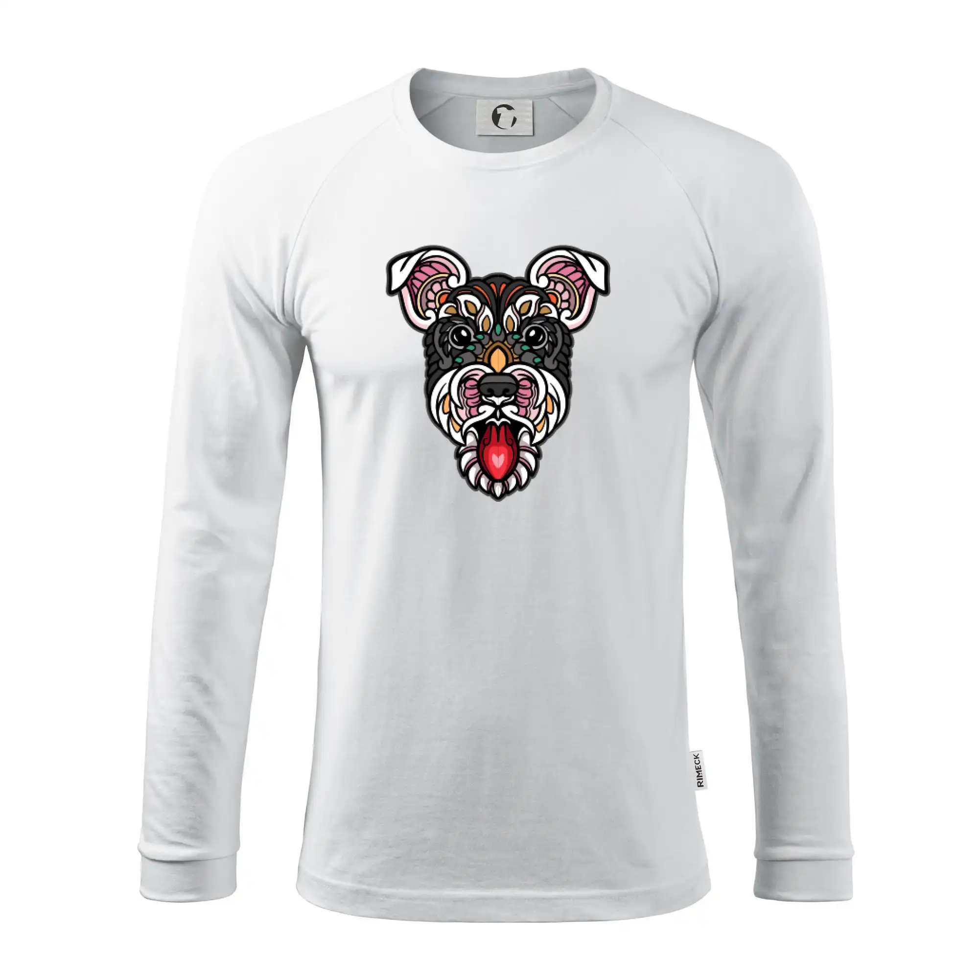 Knírač hlava barevná