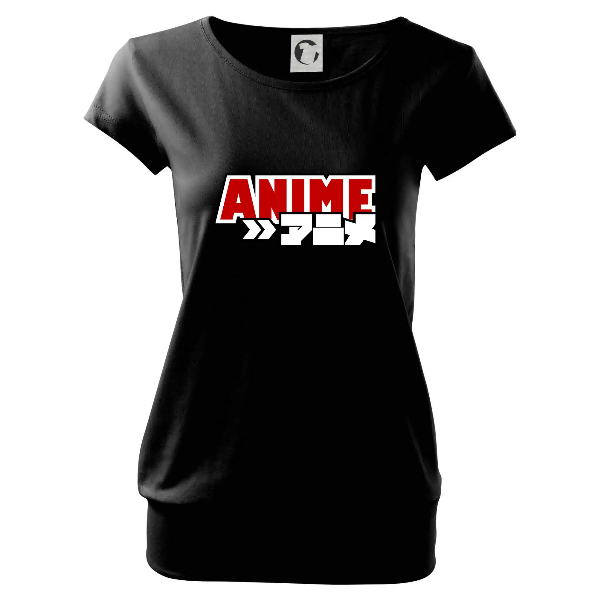 Anime nápis červený