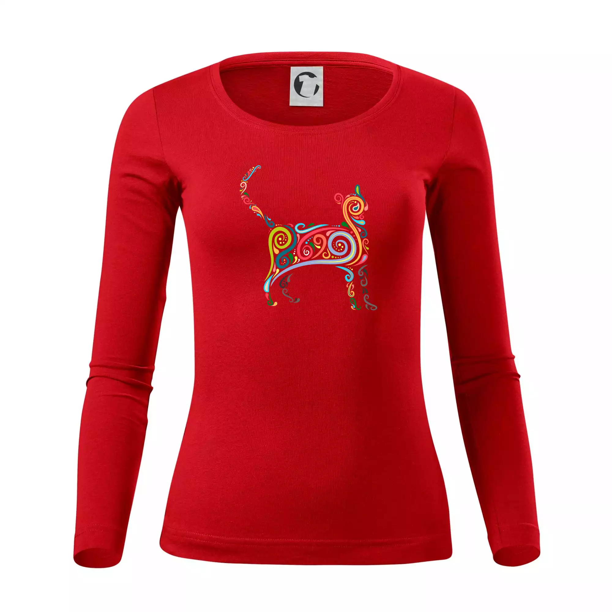 Kočka barevné křivky