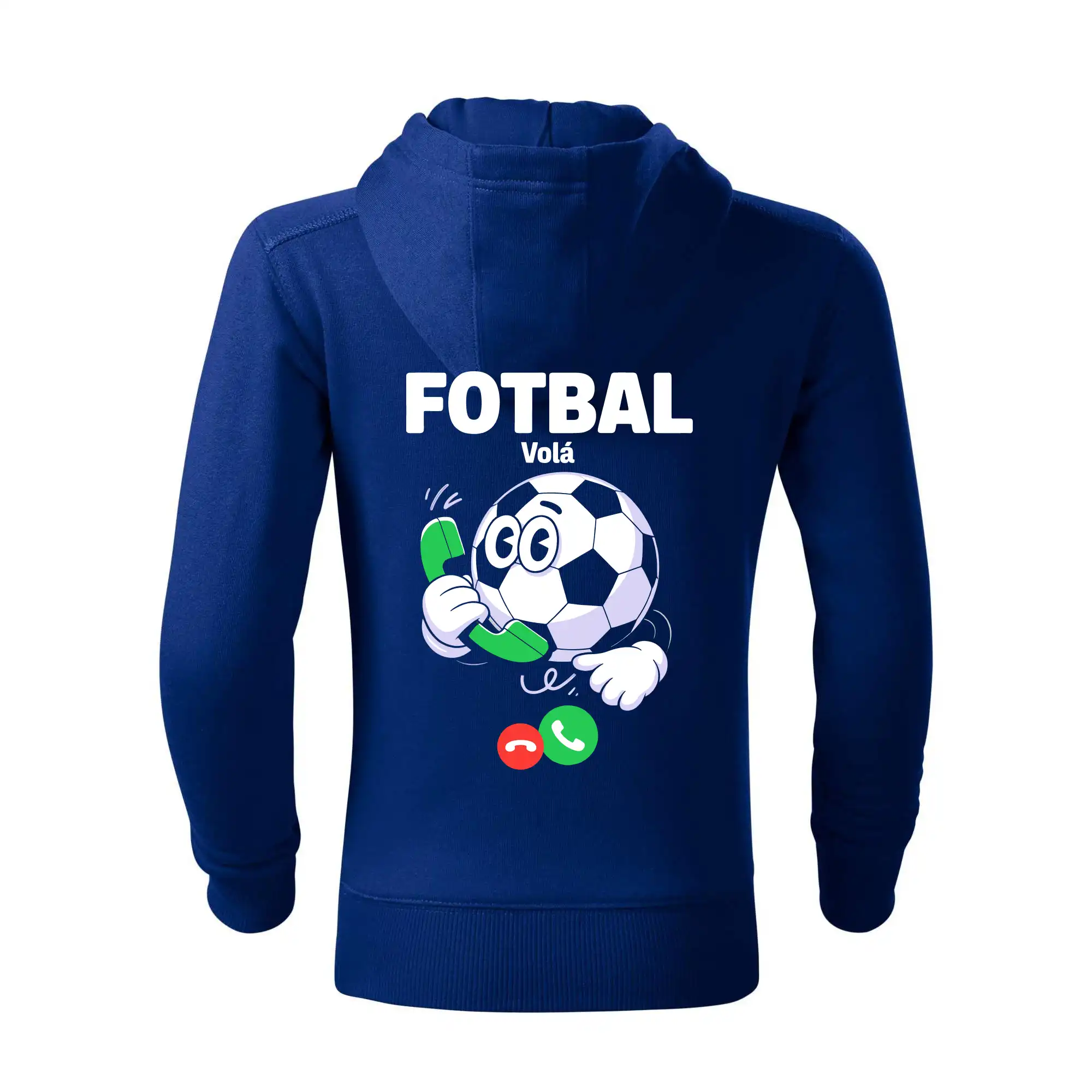 Karikatura fotbal volá