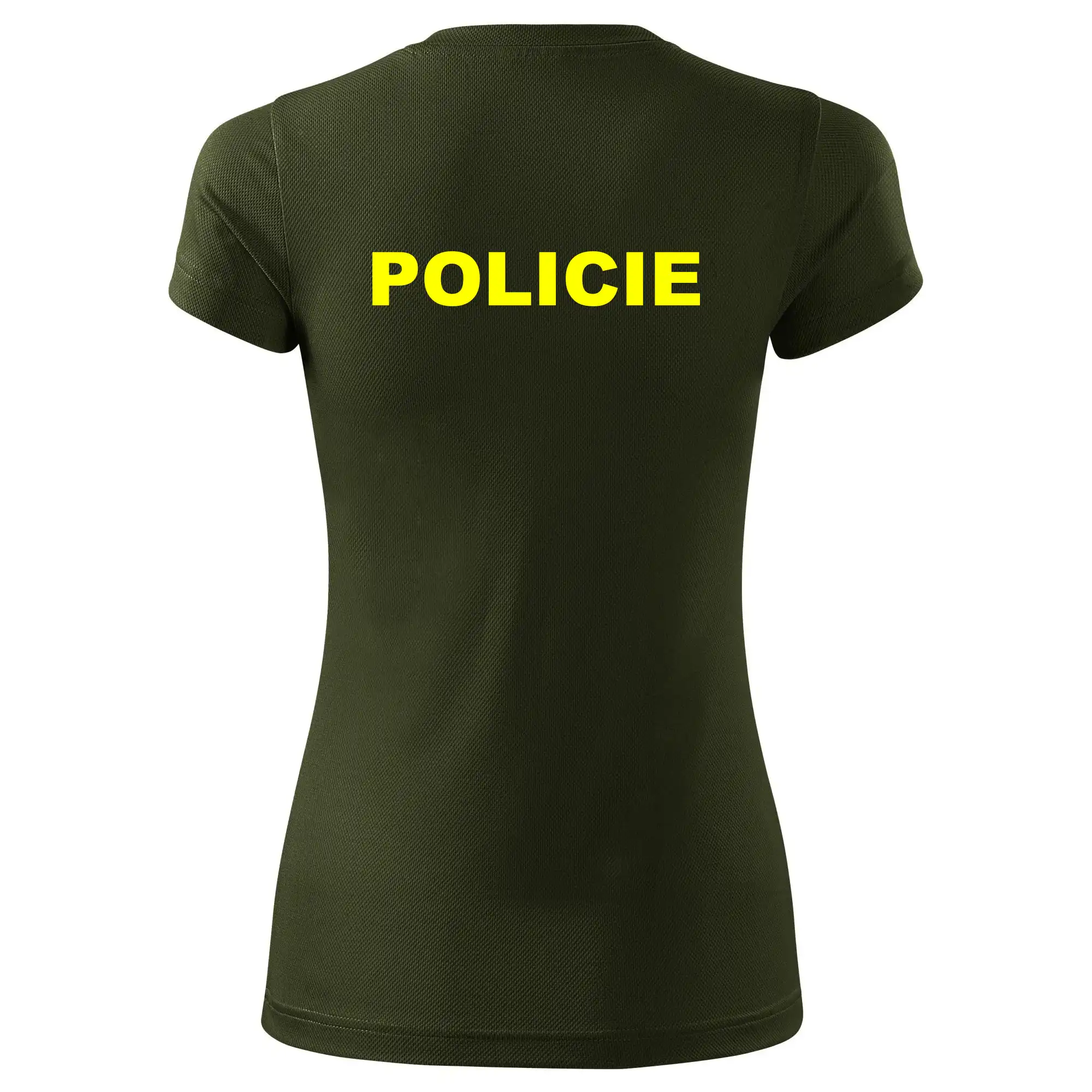 Policie Nápis žlutý