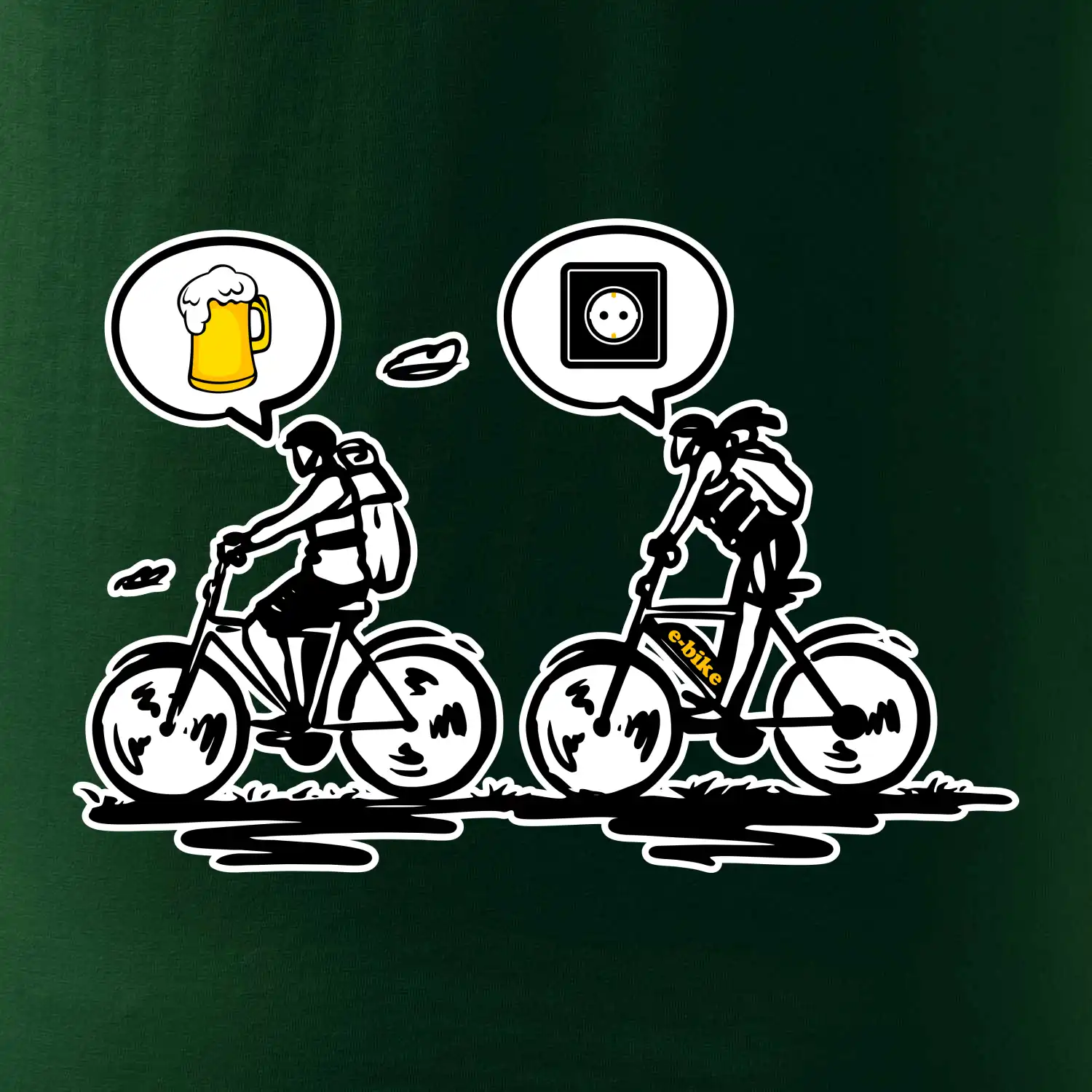 Cyklistika na co myslím