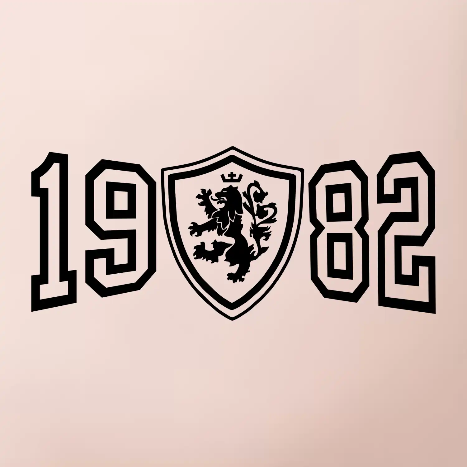 Narozeninový motiv - znak - 1982