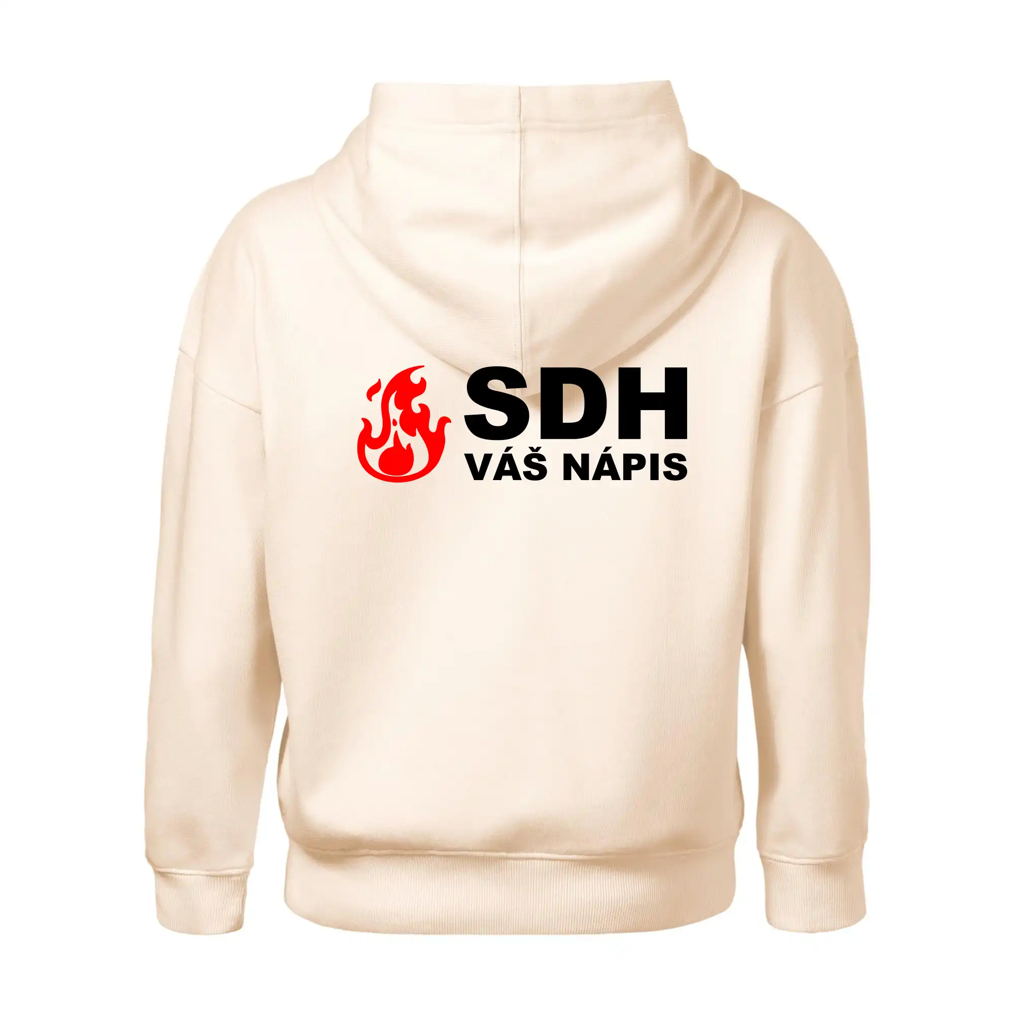 SDH nápis (oheň, firesport, název sboru - vlastní nápis)