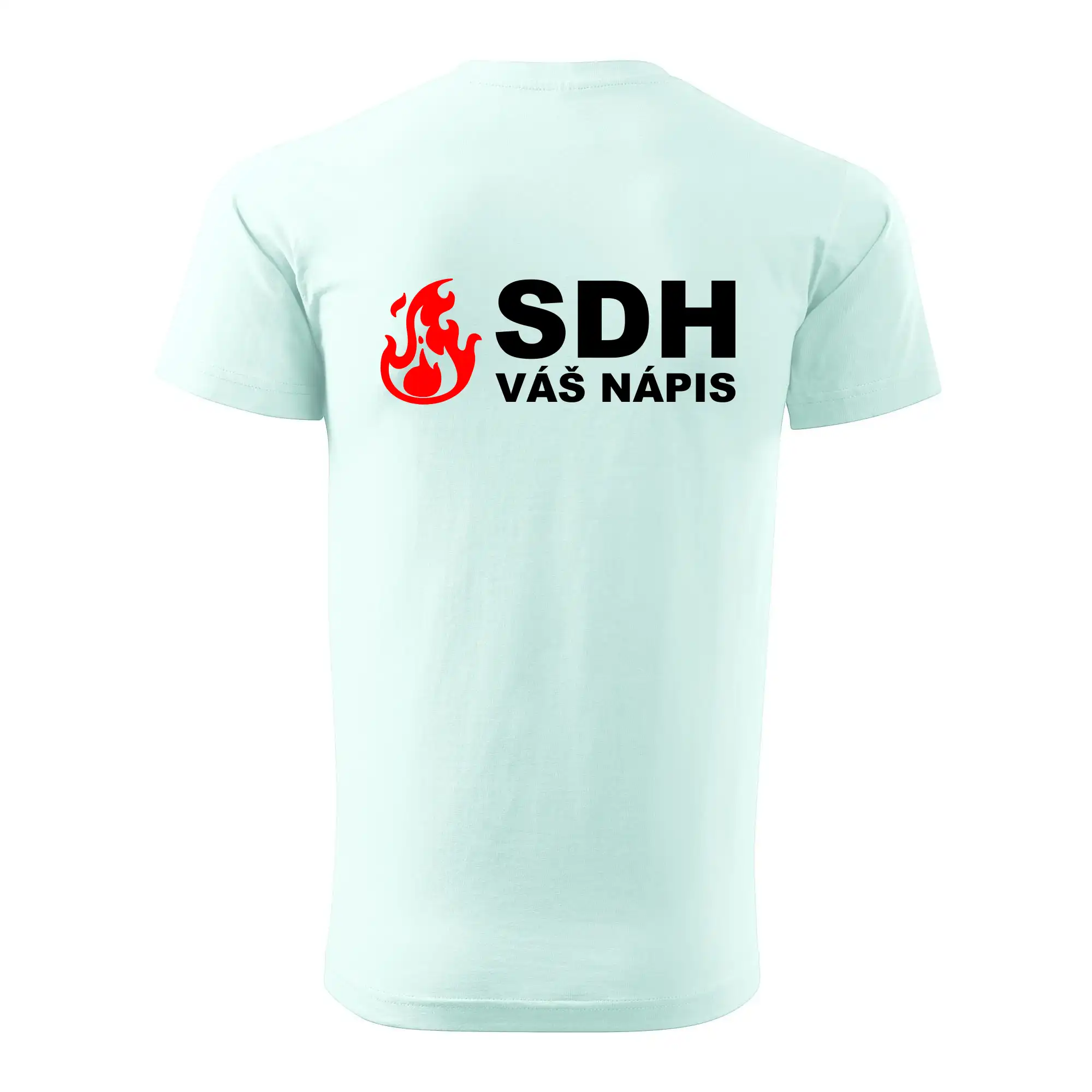 SDH nápis (oheň, firesport, název sboru - vlastní nápis)