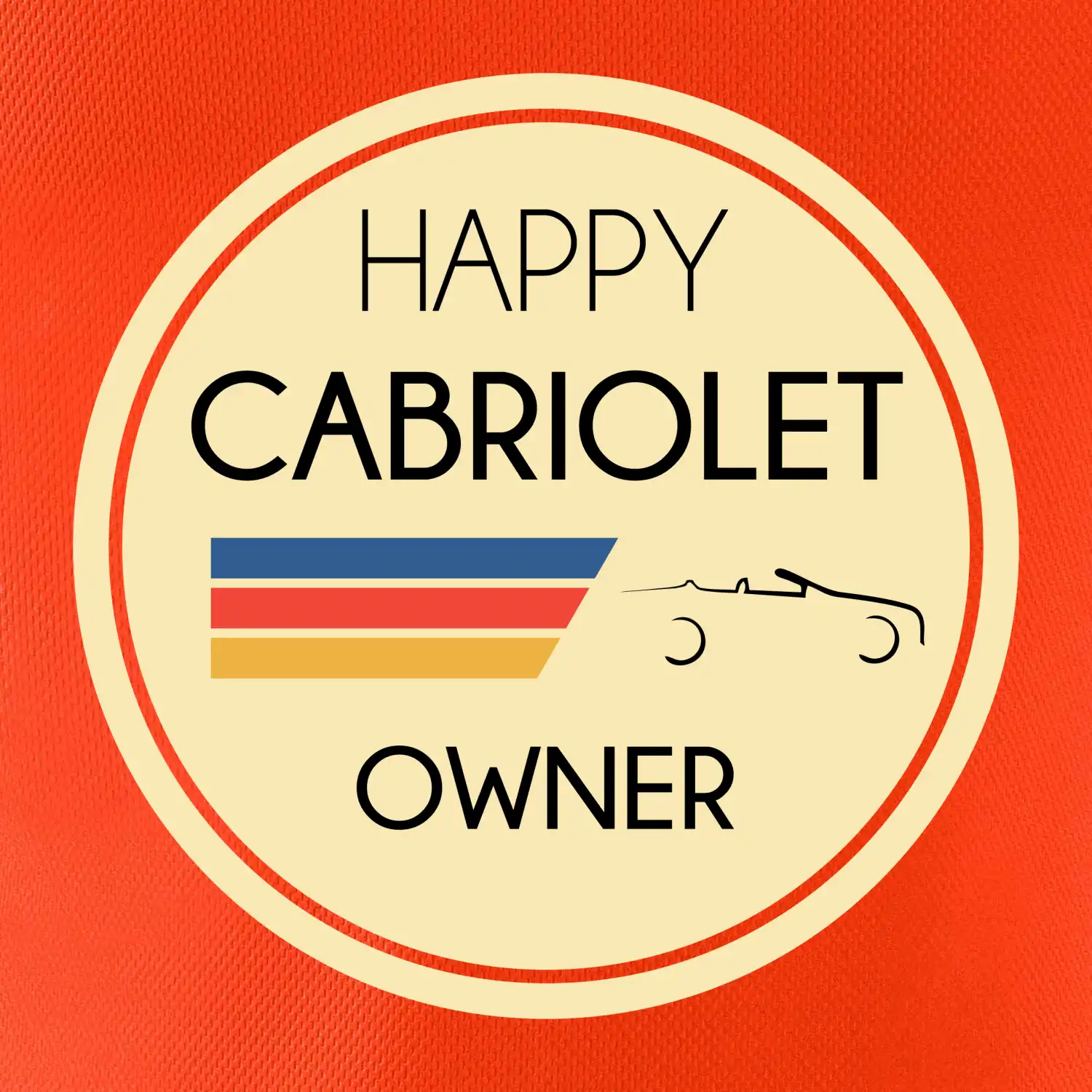 Happy Cabriolet Owner