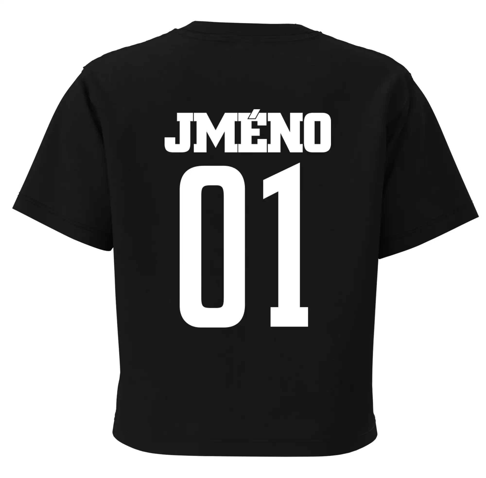 Fotbalový dres - vlastní jméno a číslo