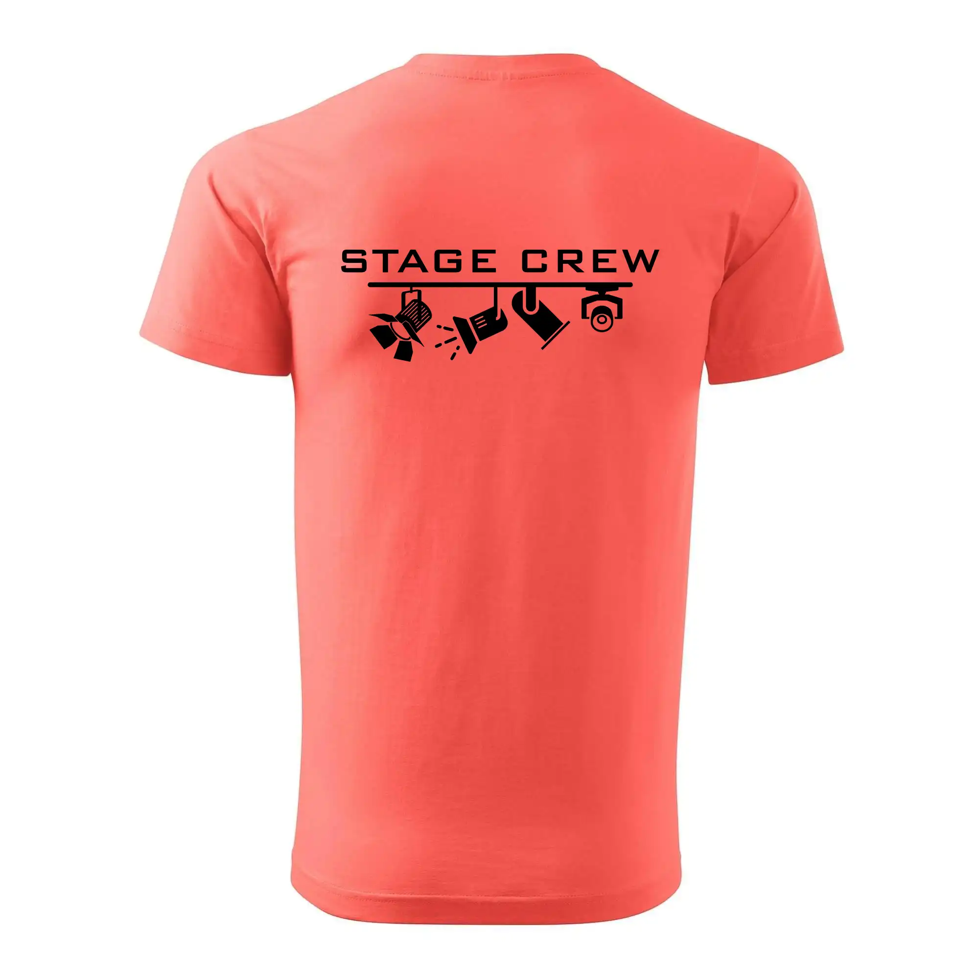 Jméno a nápis na zádech - stage crew