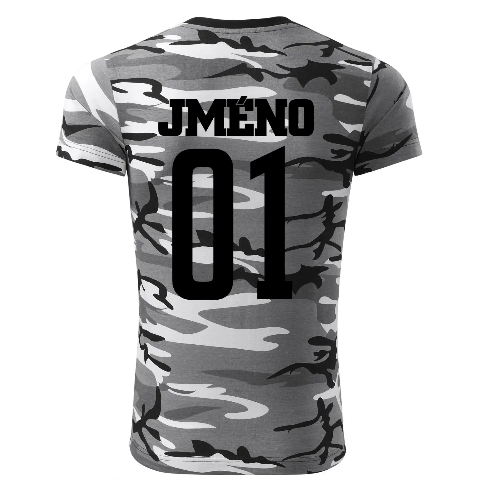 Fotbalový dres - vlastní jméno a číslo