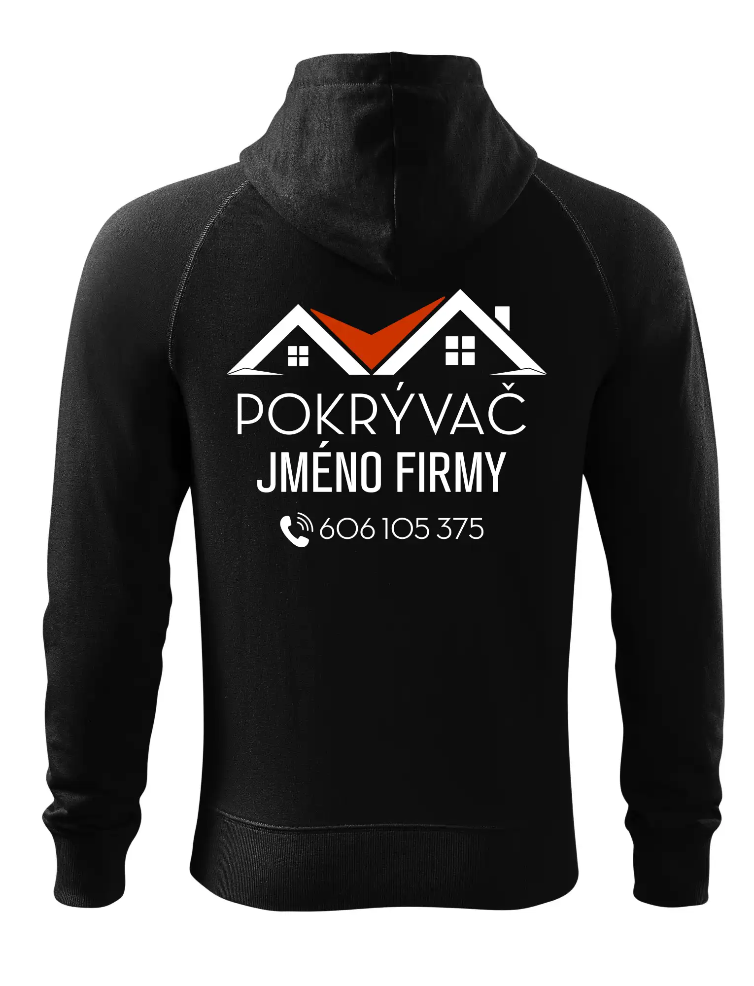 Tričko pro pokrývače - Dvě střechy