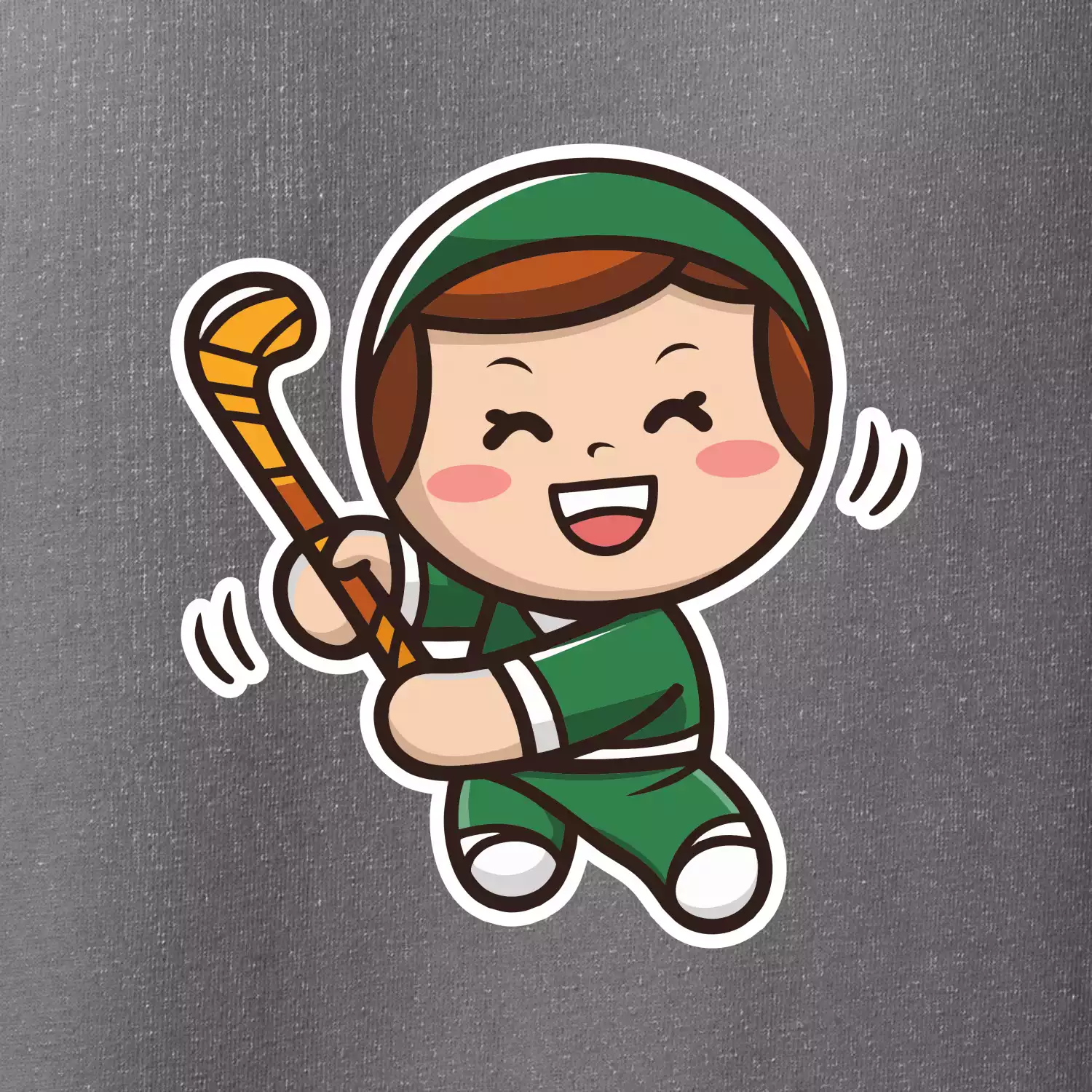 Ikona pozemní hokej holka