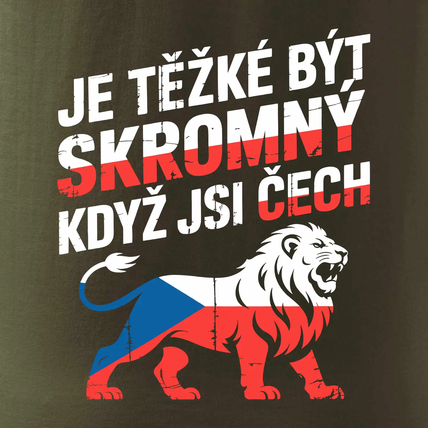 Lev - Je těžké být skromný když jsi čech