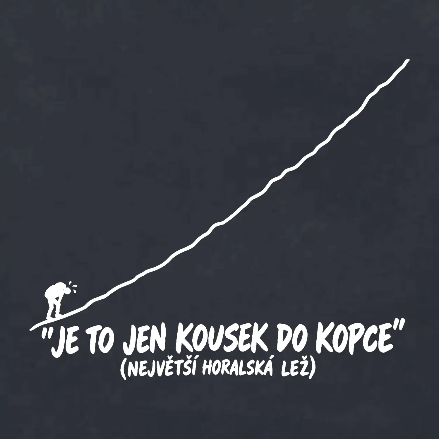 Je to jen kousek do kopce