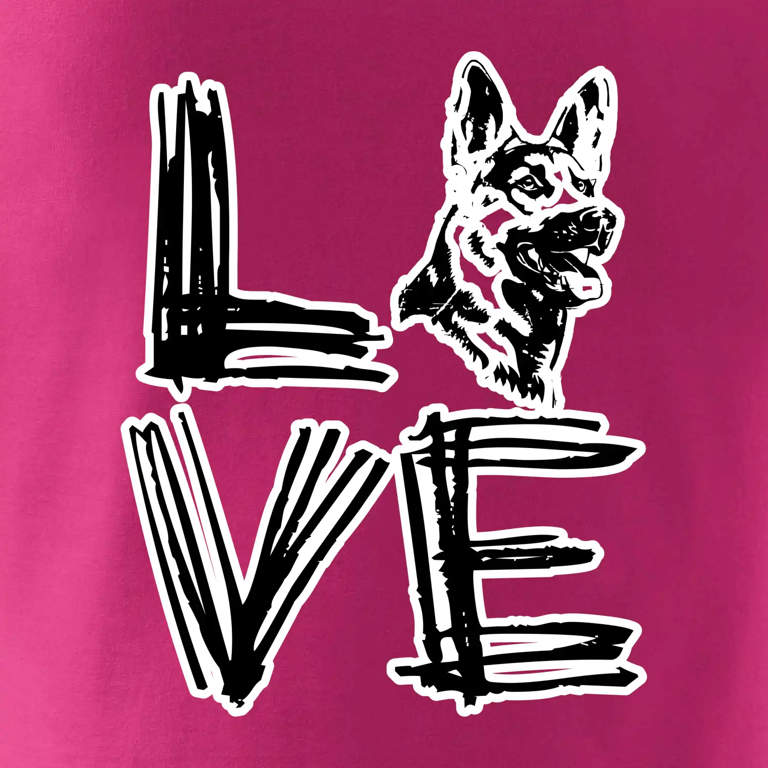 Německý ovčák love