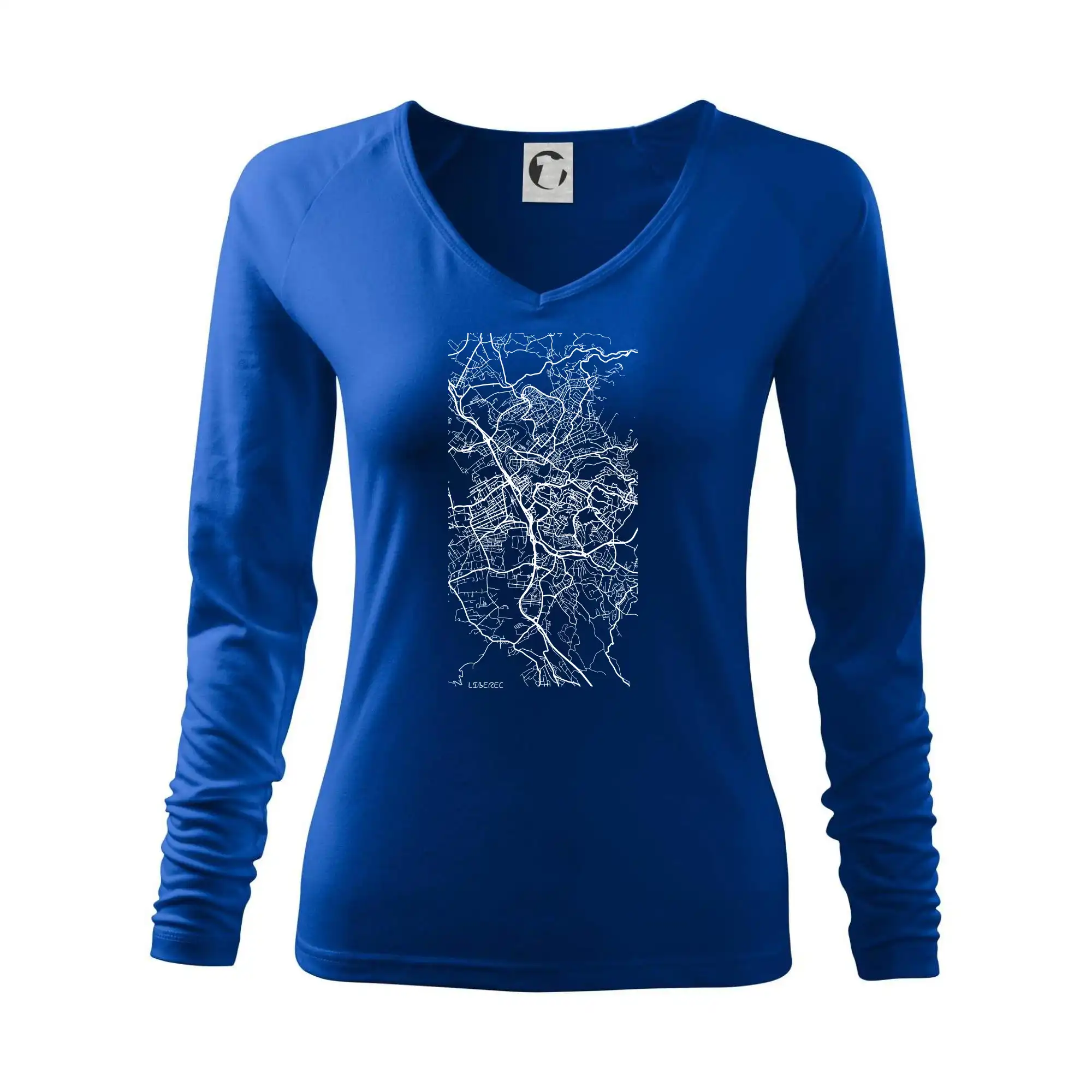 Mapy měst černobílé  Liberec