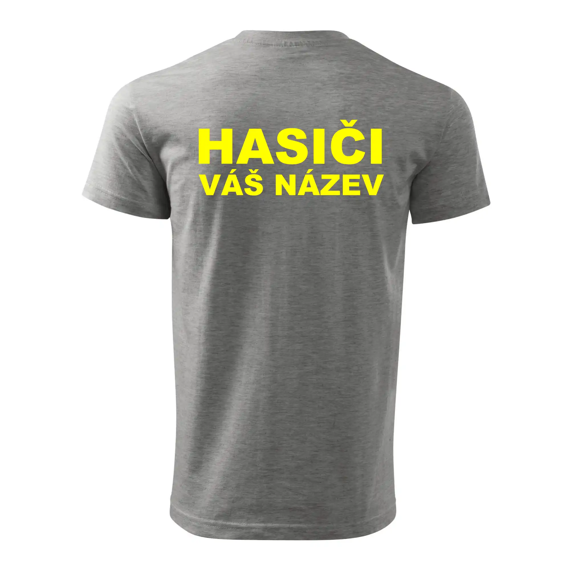 Hasiči - žlutý nápis - váš název sboru