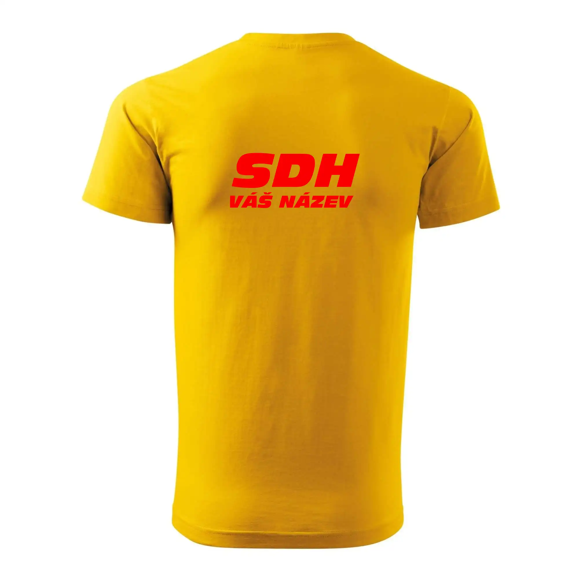 Hasičský sport SDH + váš název ČERVENÁ