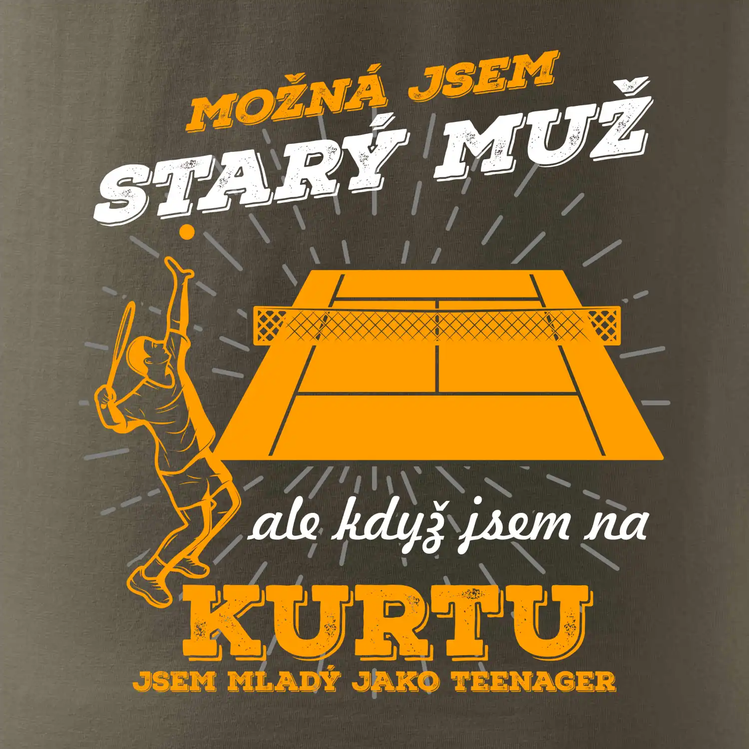 Tenista - možná jsem starý muž