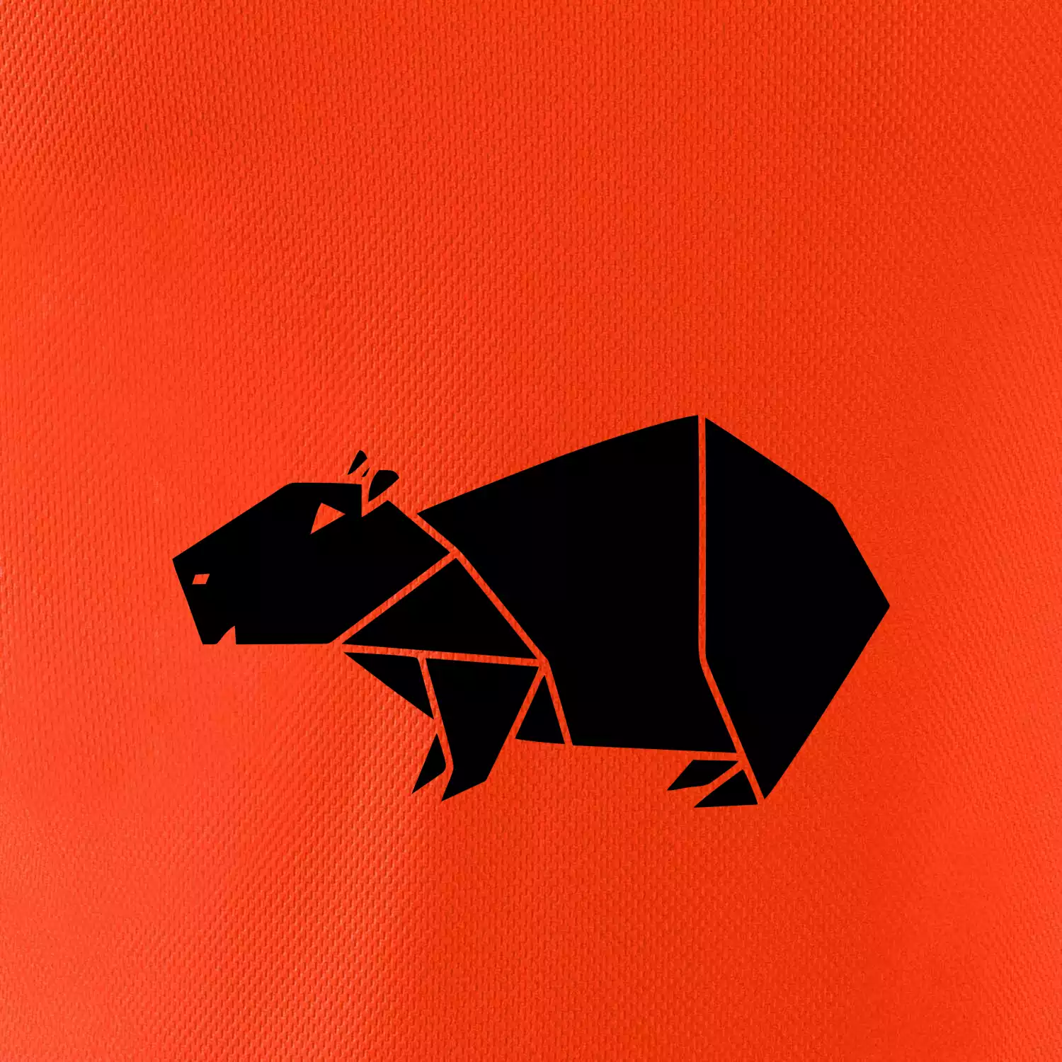 Origami kapybara
