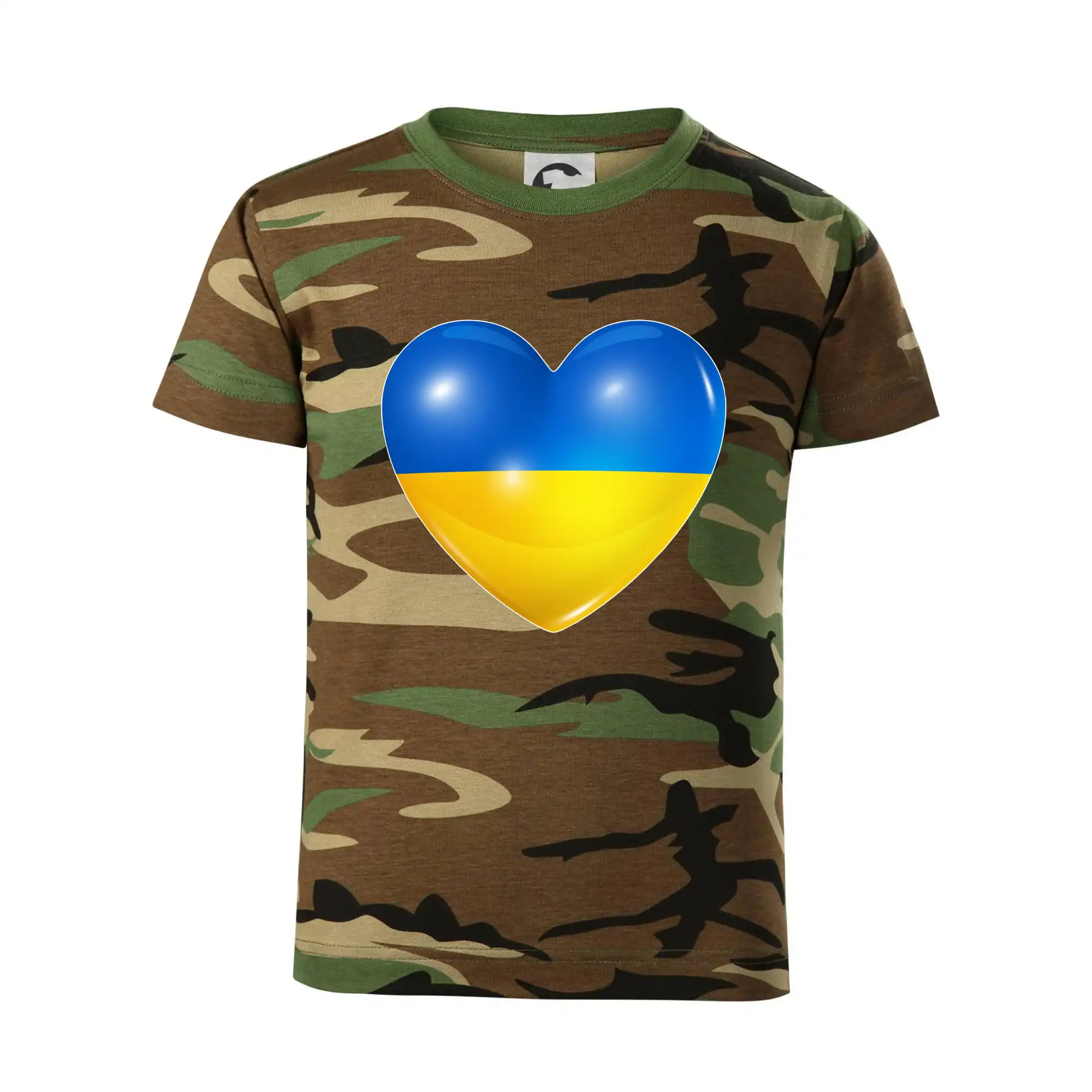 Ukrajina srdce vlajka